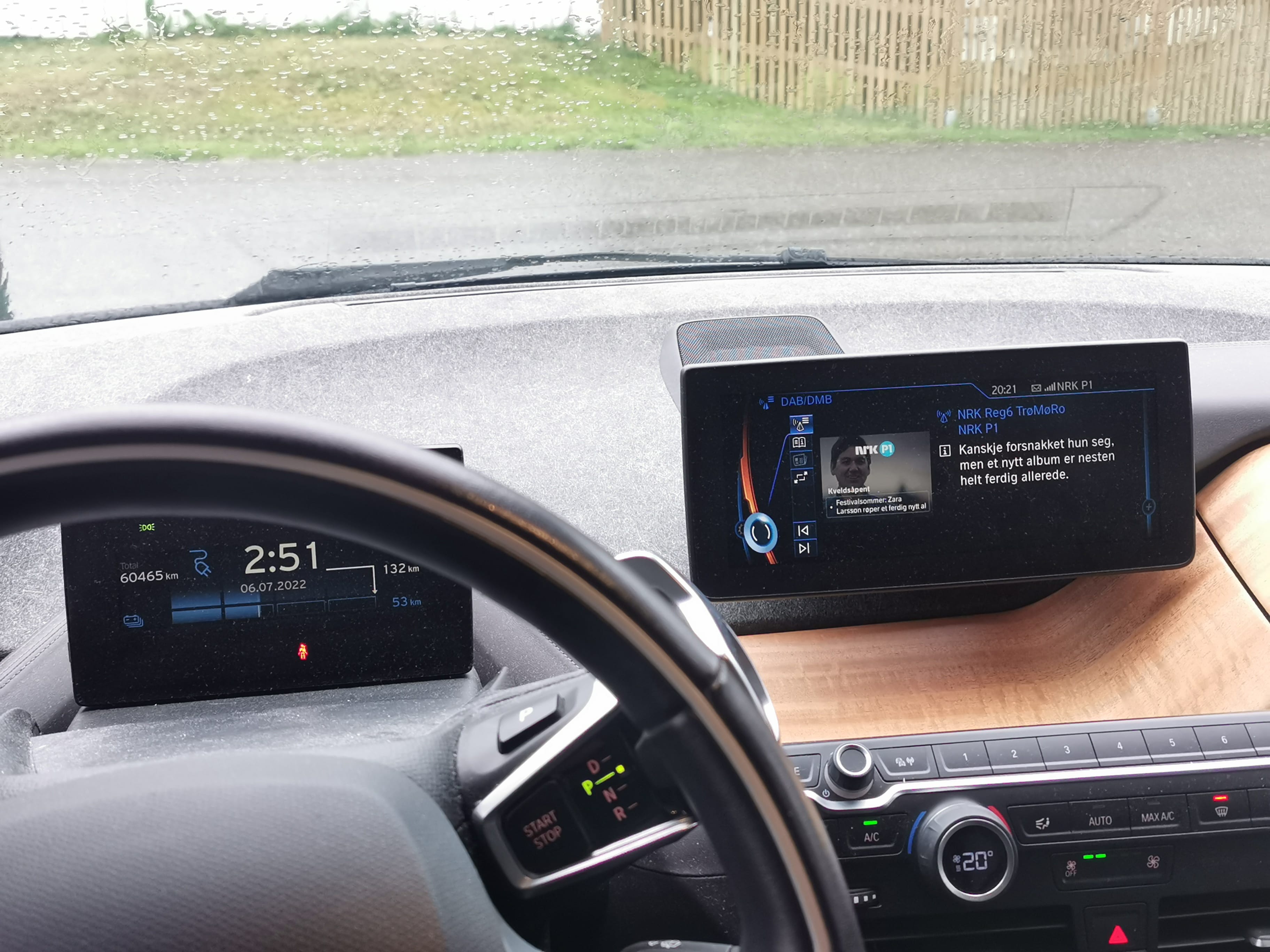 BMW i3 med Bluetooth audio