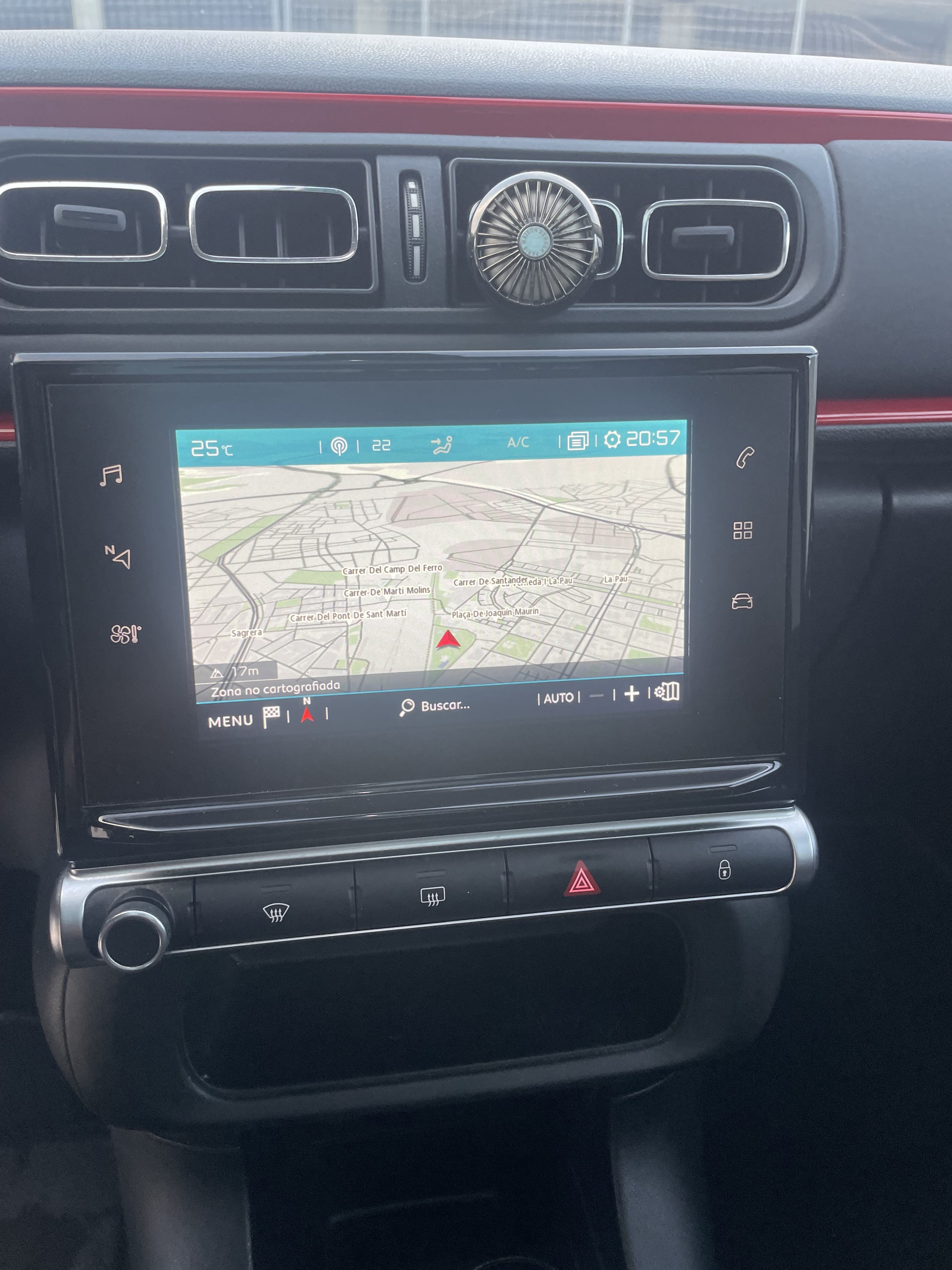 Citroen C3 mit Apple CarPlay