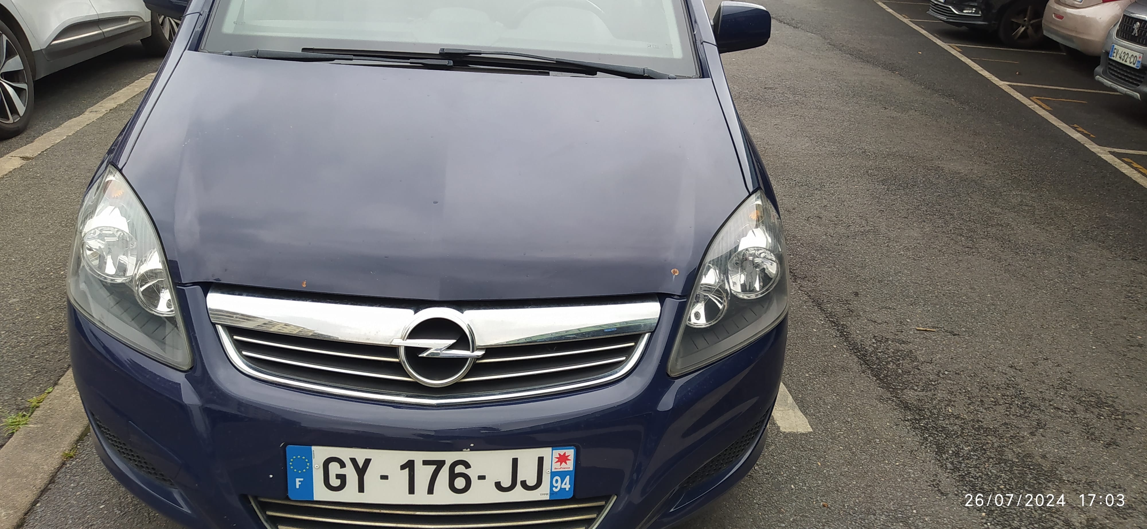 Opel Zafira, 2011, Diesel, 7 places