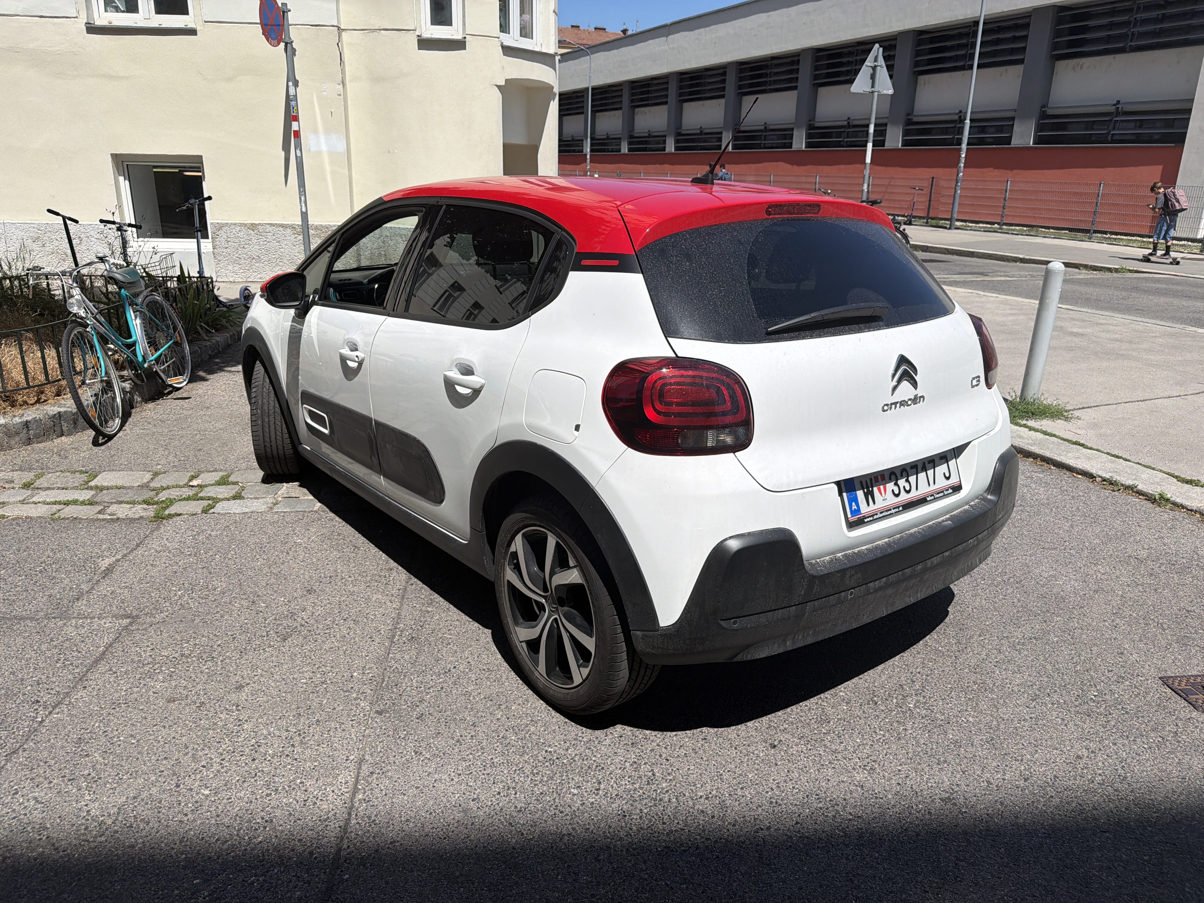 Citroen C3 mit Rückfahrkamera