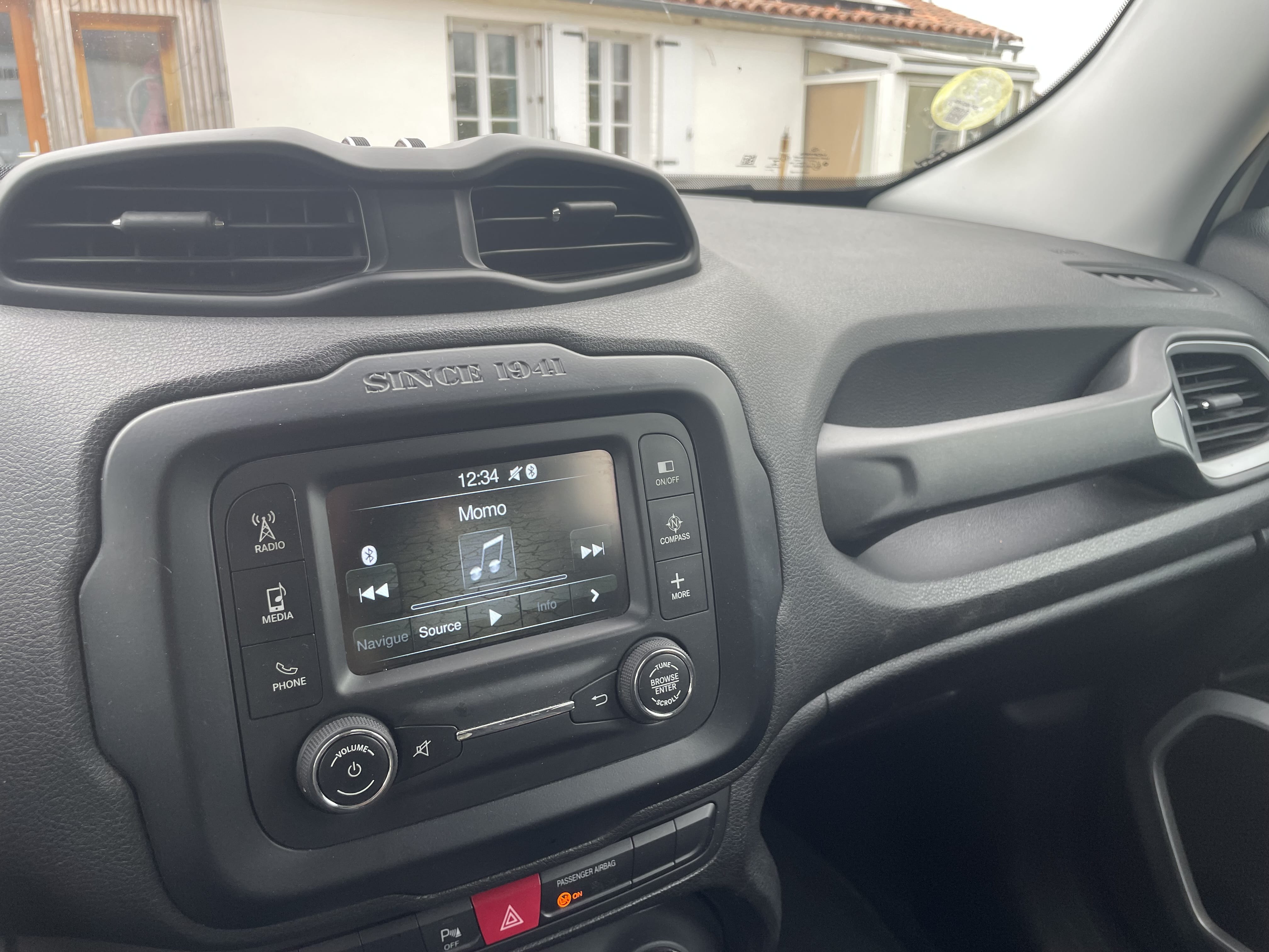 Jeep Renegade avec GPS