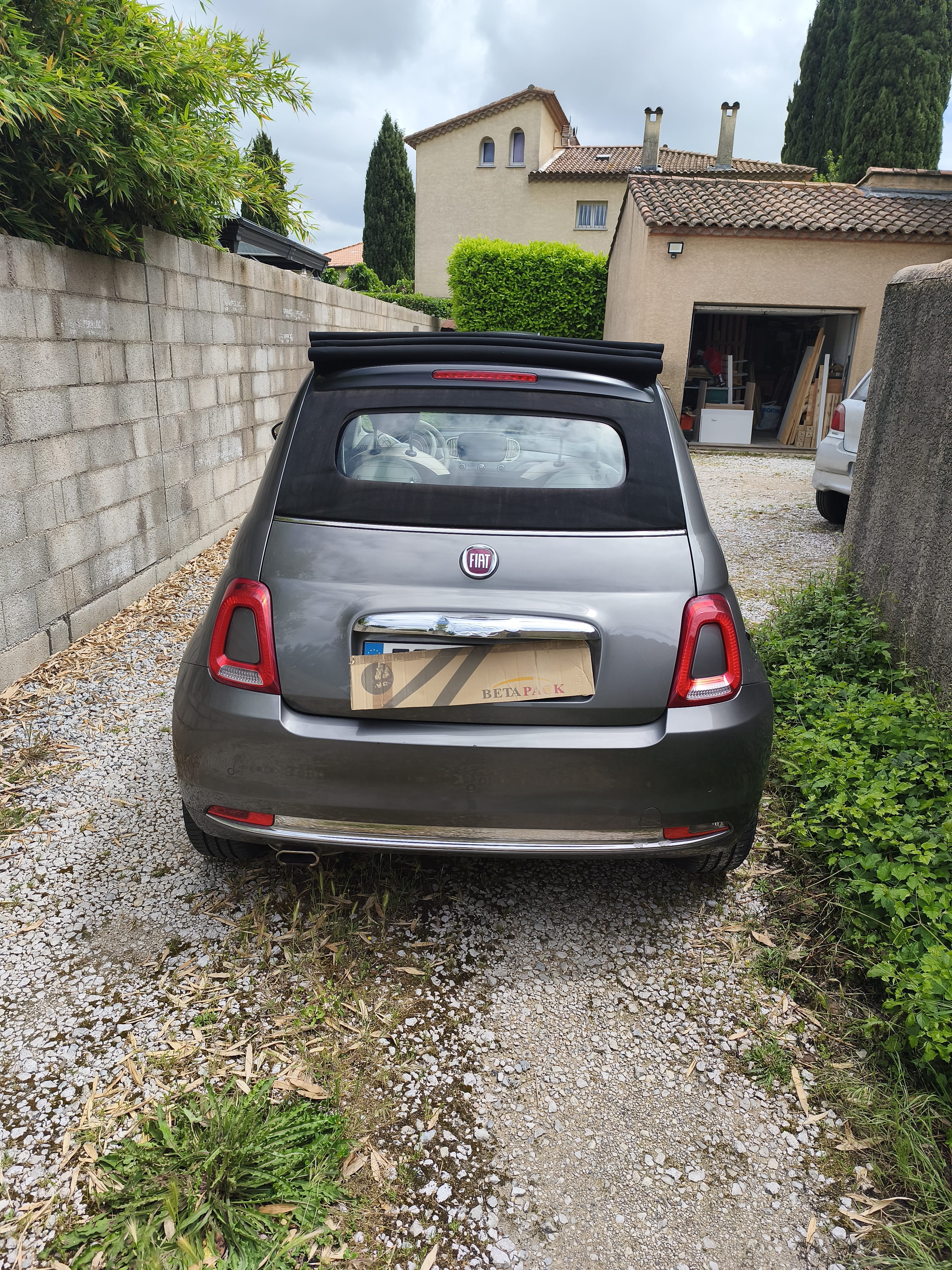 Fiat 500 C with Air conditioning