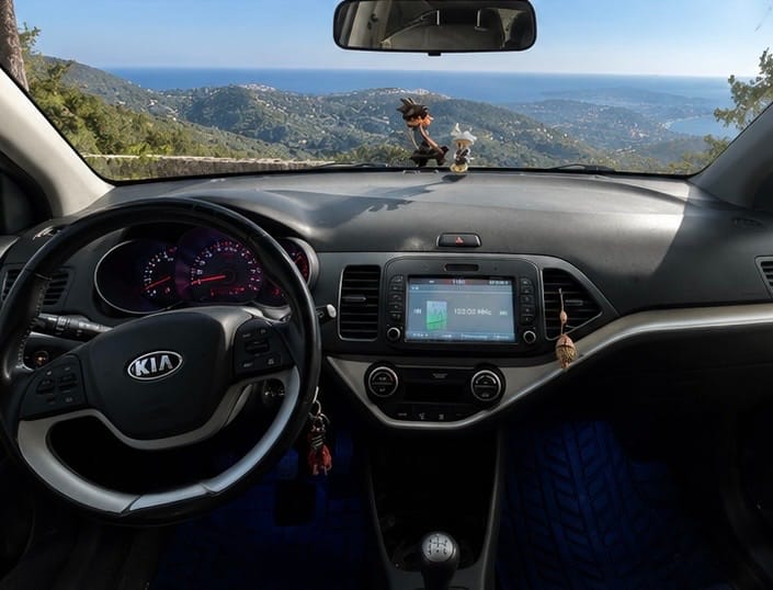 Kia Picanto avec GPS
