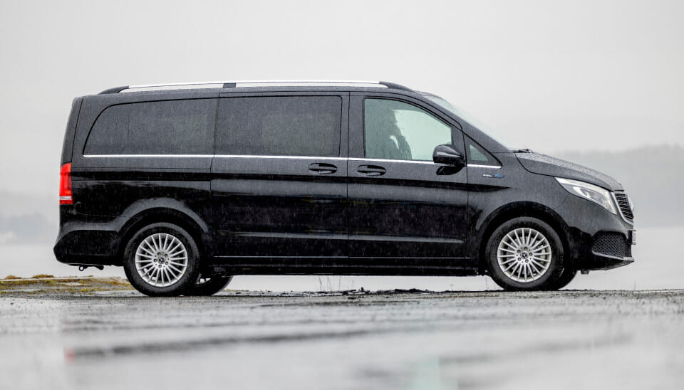 Mercedes-Benz EQV (430 km elektrisk rekkevidde) med Aircondition