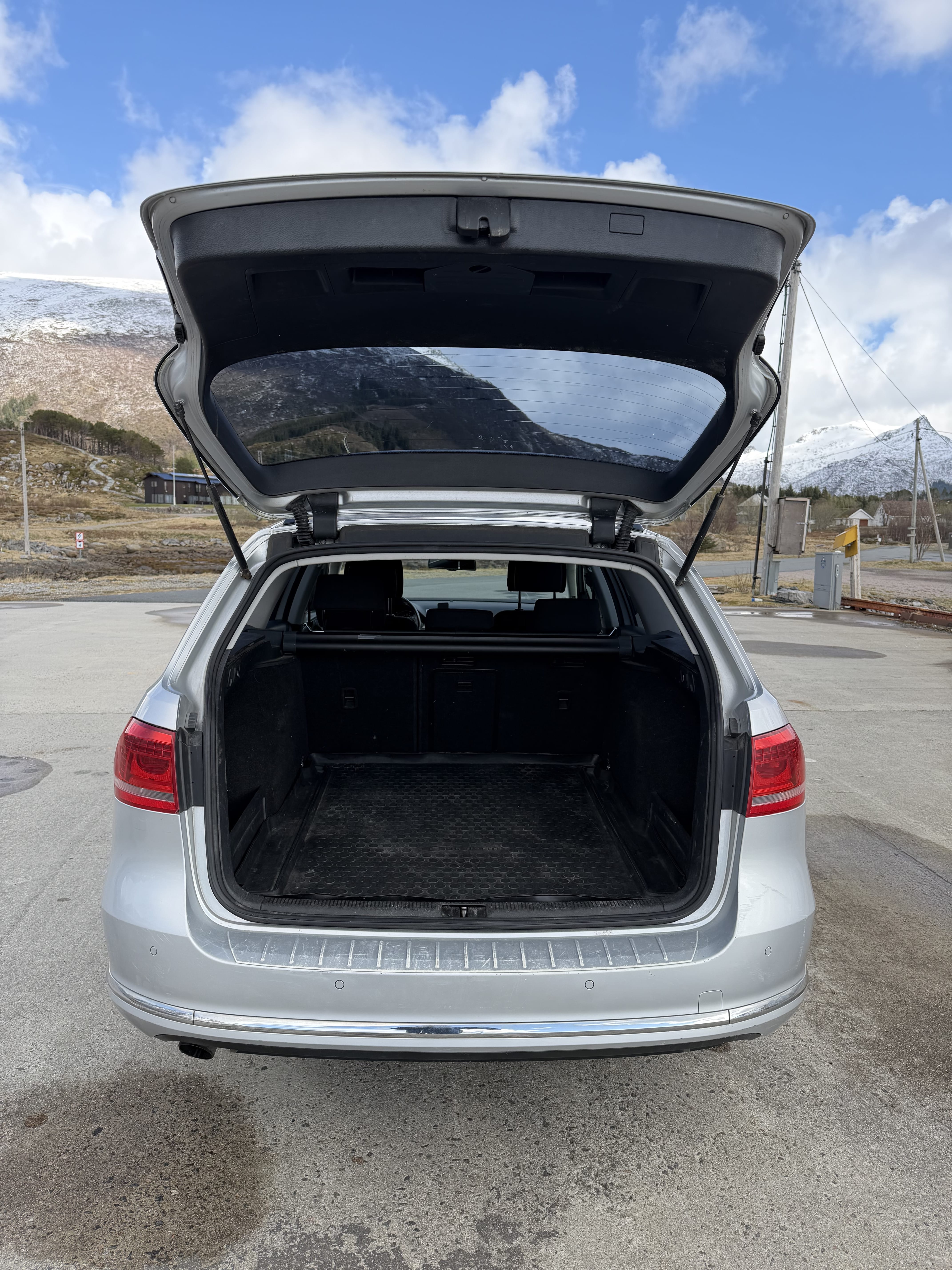 Volkswagen Passat med Vinterdekk