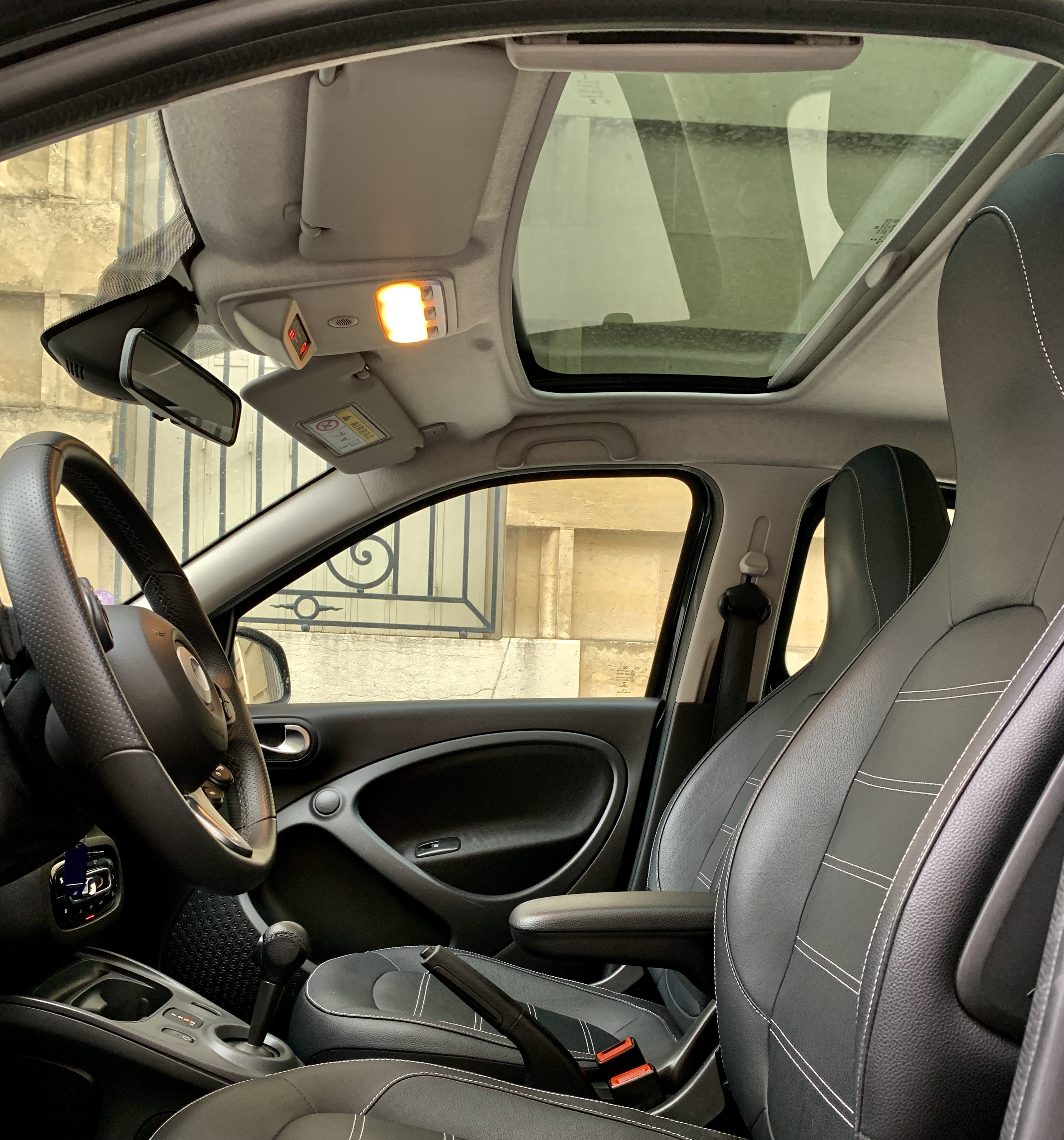 Smart Forfour avec GPS