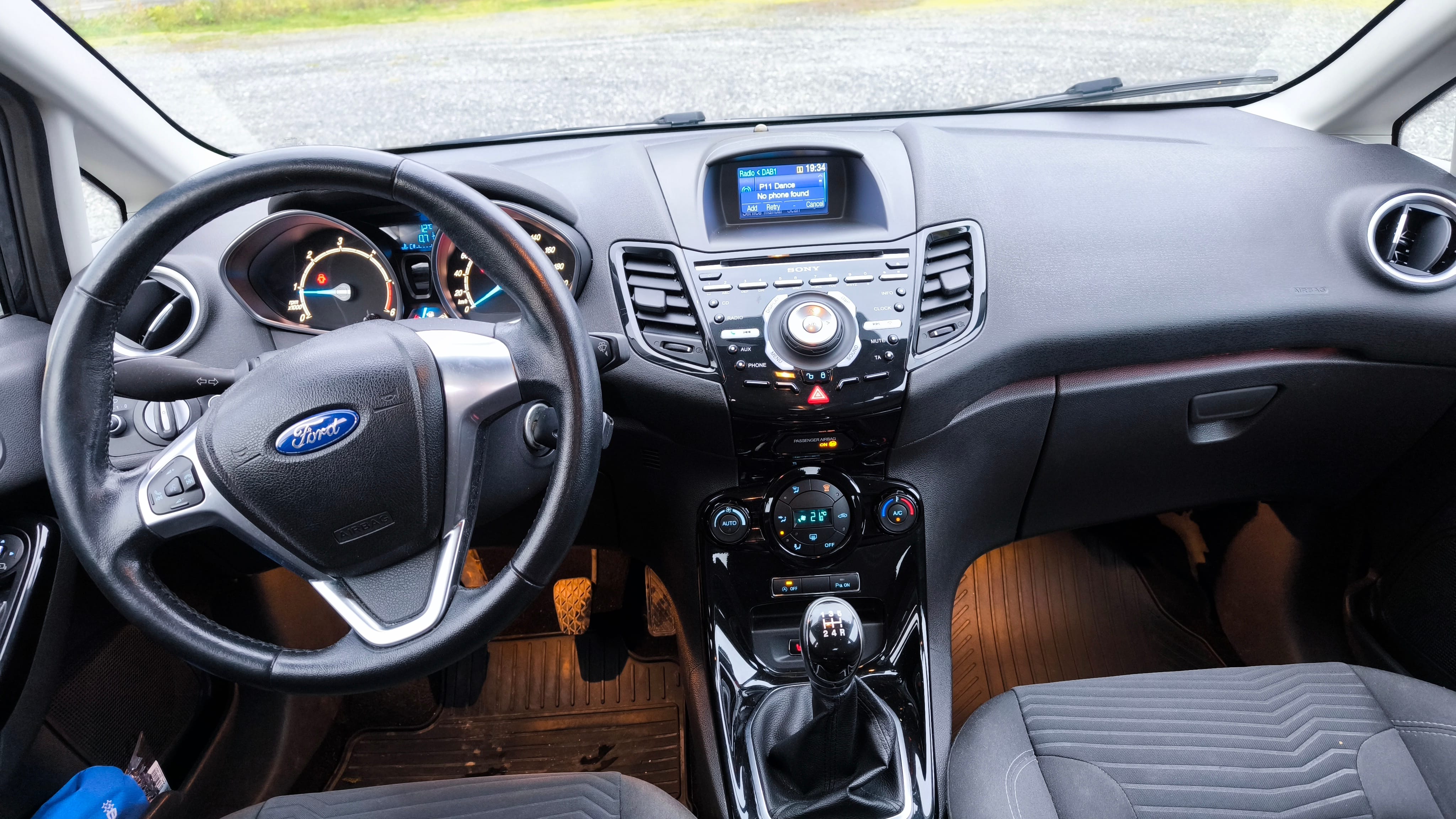 Ford Fiesta 1.6 HDI med USB ladeuttak