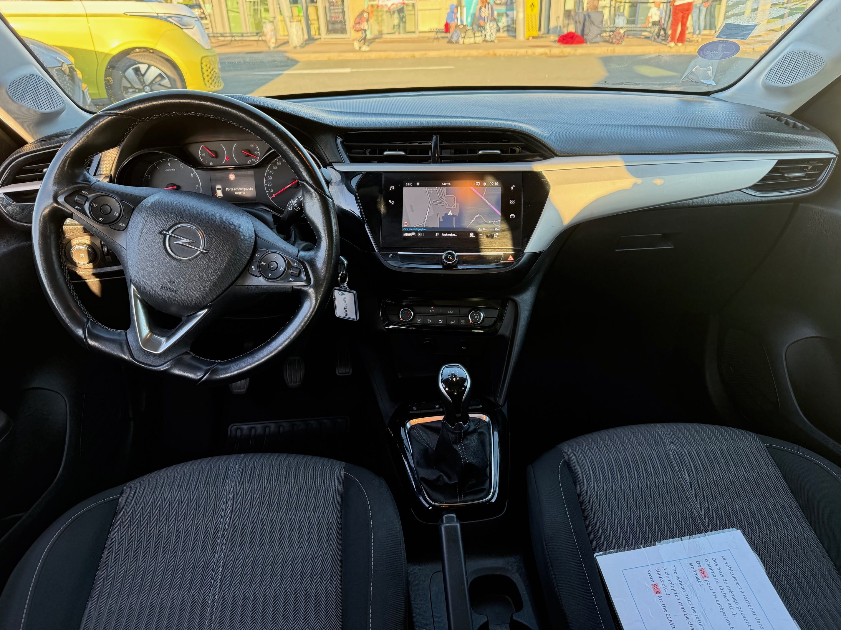 Opel Corsa avec Apple CarPlay