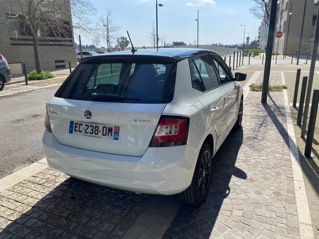 Skoda Fabia with GPS