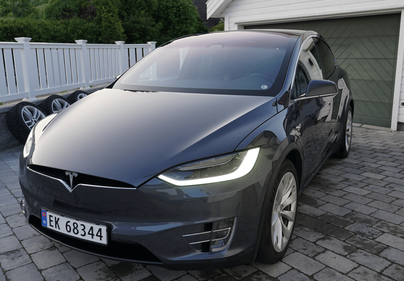 Tesla Model X 100D 7 seater, 2017, Elektrisk, automatisk, 7 seter