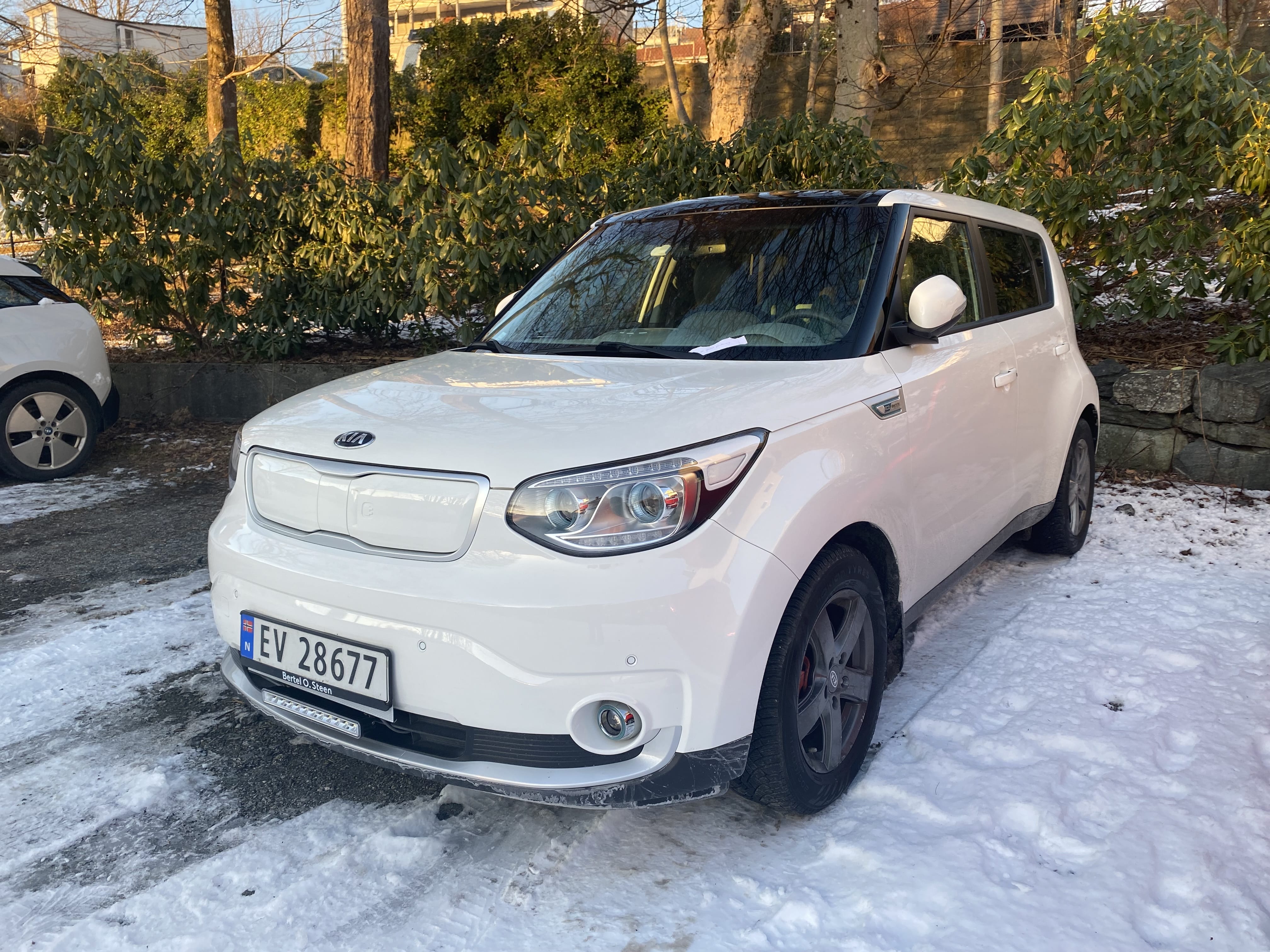 Kia Soul EV+ Med soltak & skinnseter. (Barnestol/er), 2019, Elektrisk, automatisk