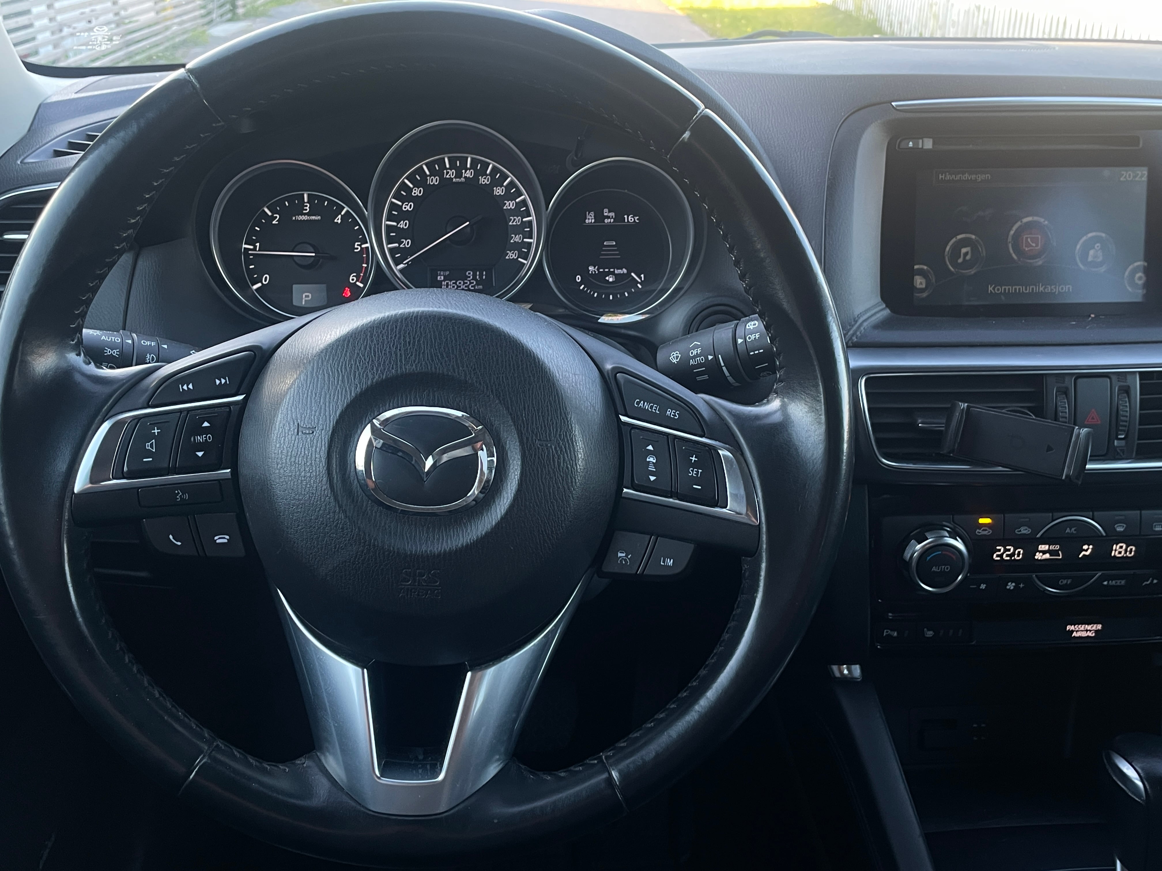 Mazda CX-5 med Cruisekontroll