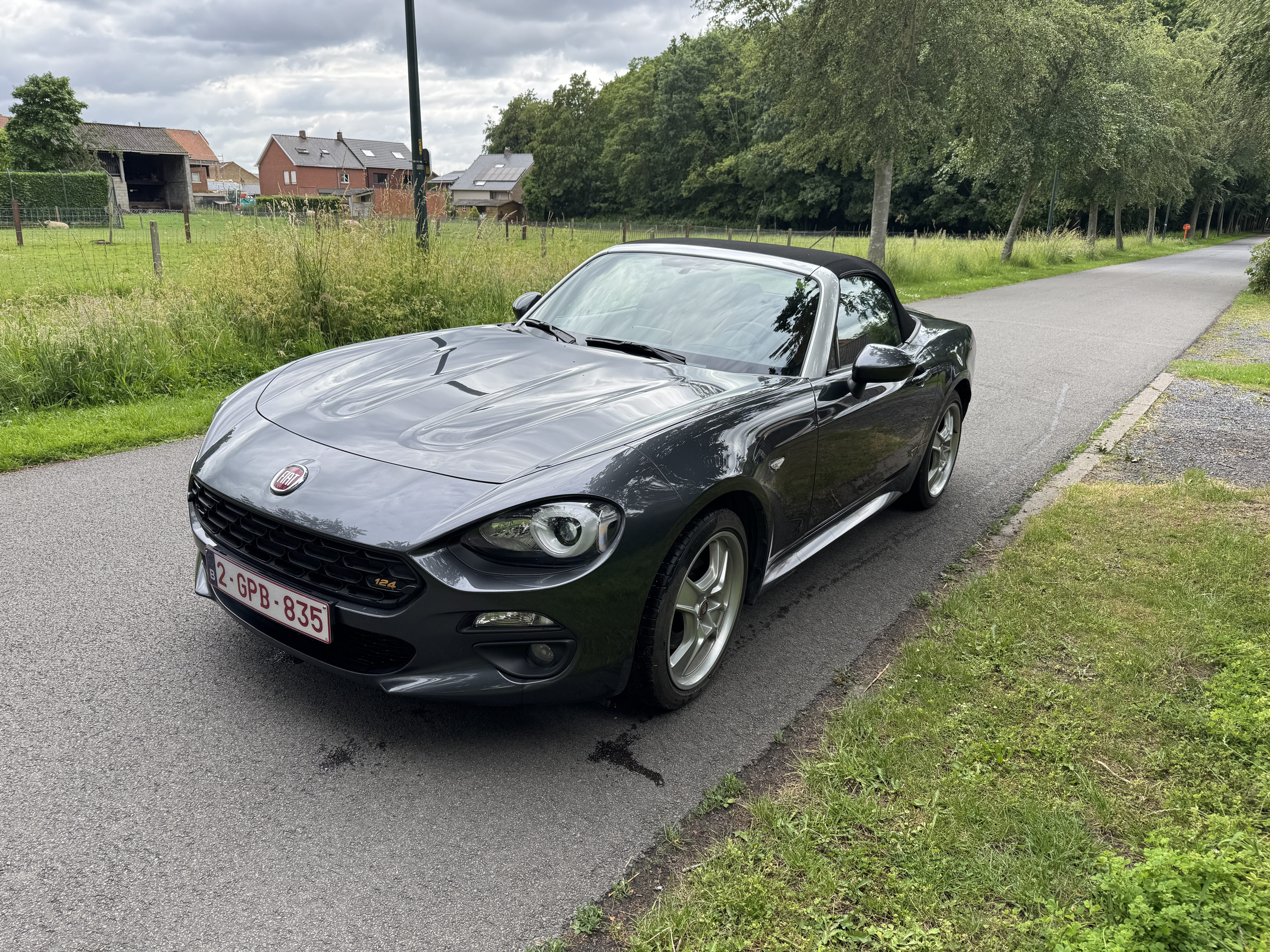 Fiat 124 Spider, 2016, Euro 95 (E10)