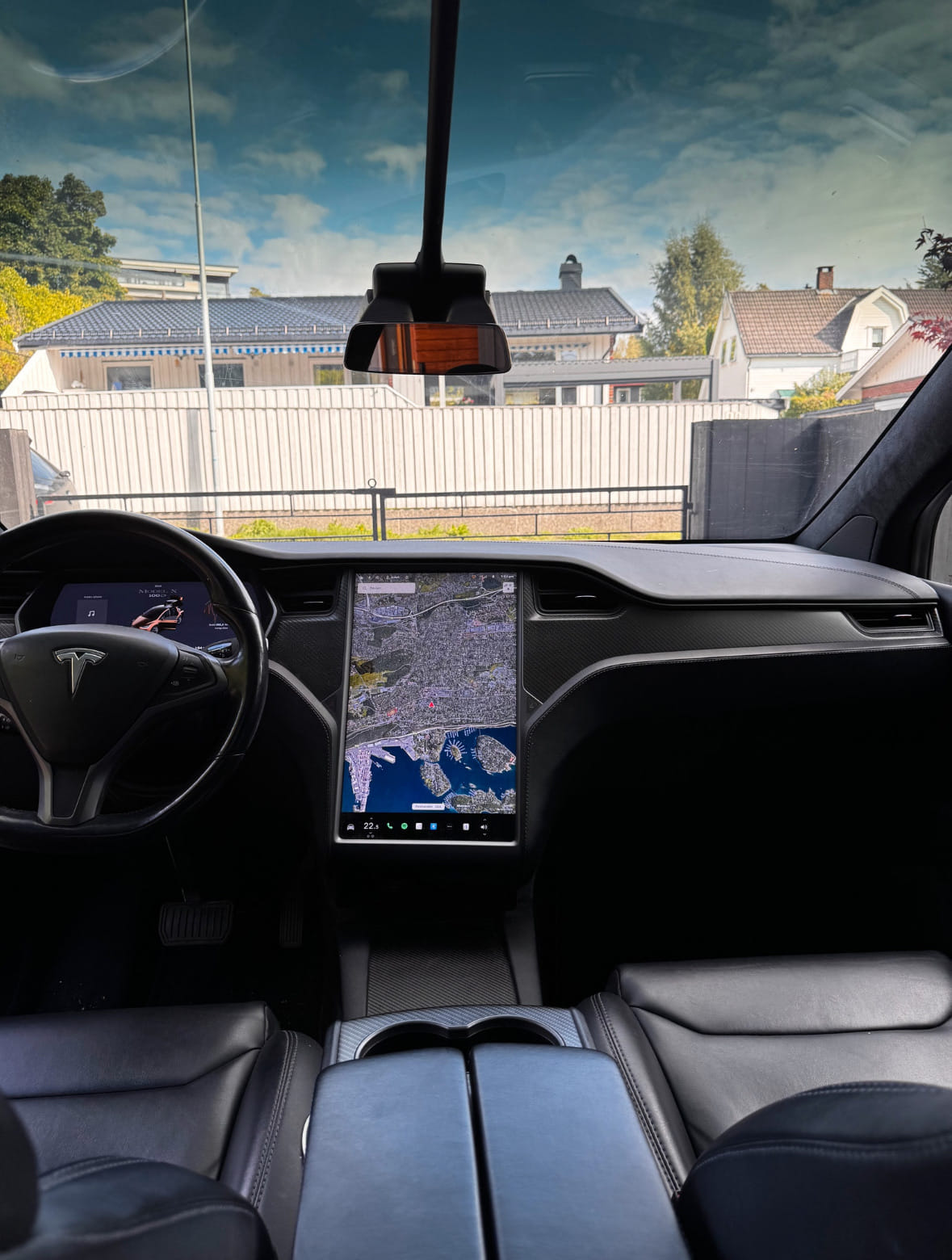 Tesla Model X 100D med Cruisekontroll