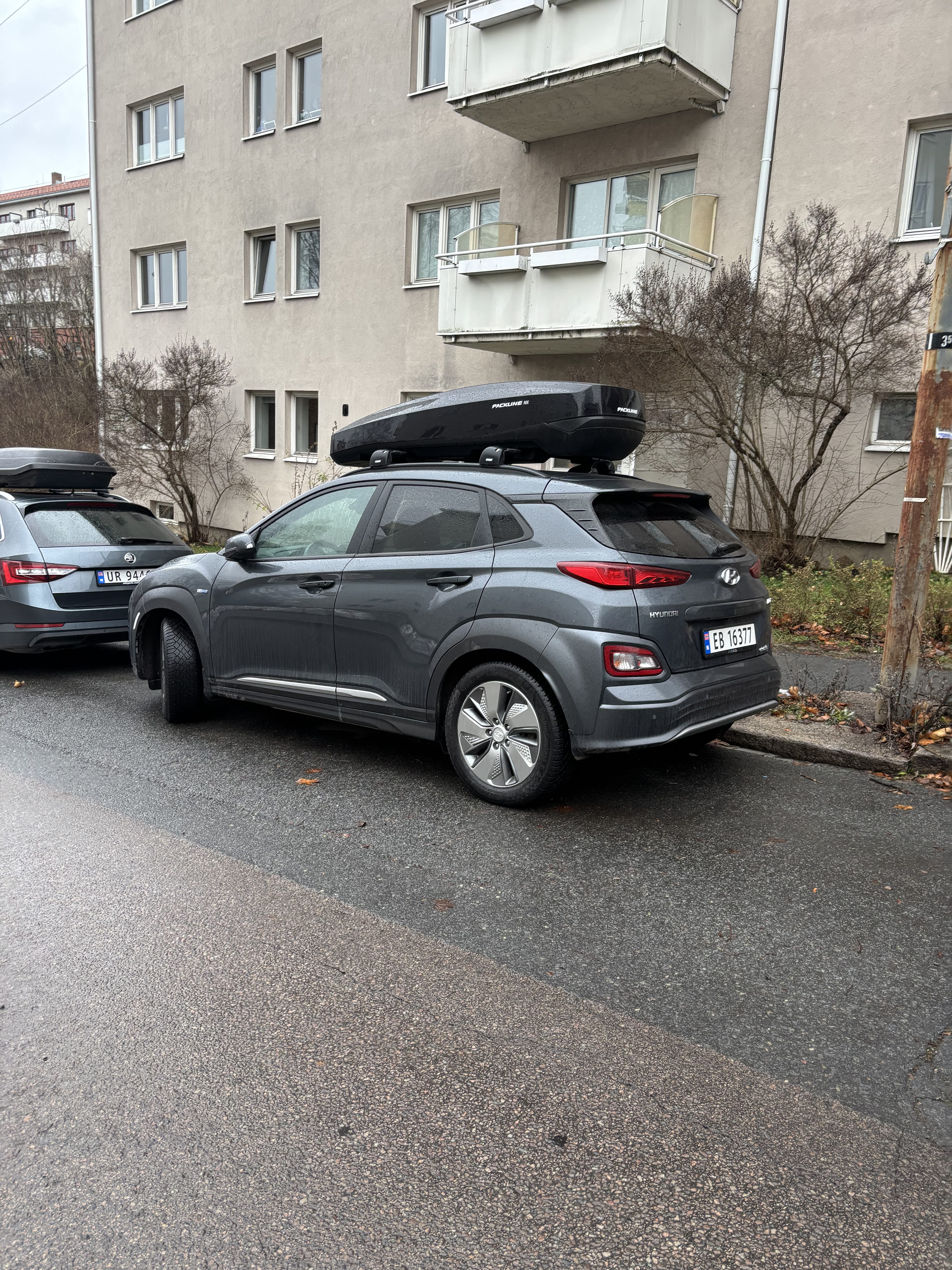 Hyundai Kona Electric med GPS