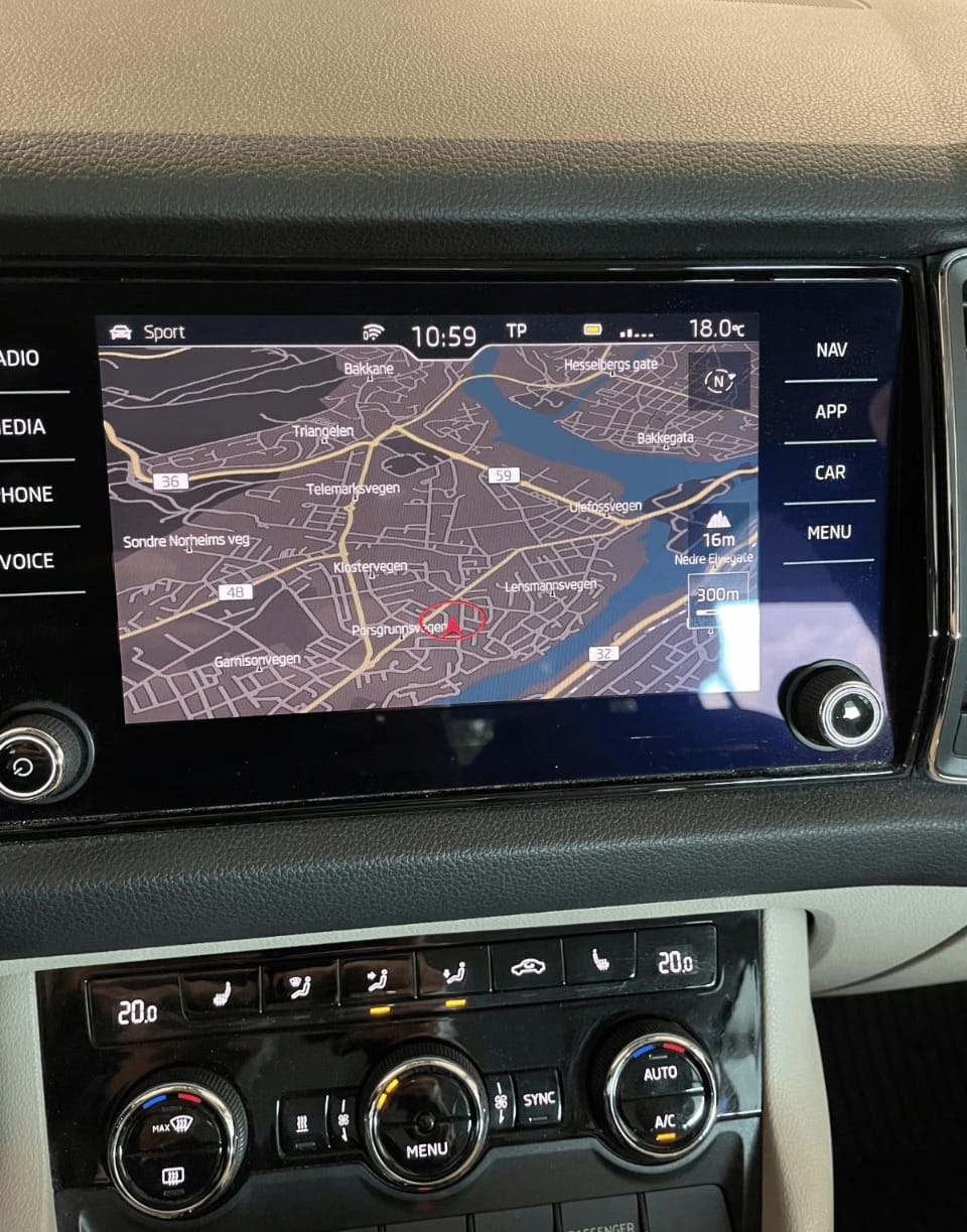 Skoda Kodiaq 2.0 TDI med Cruisekontroll