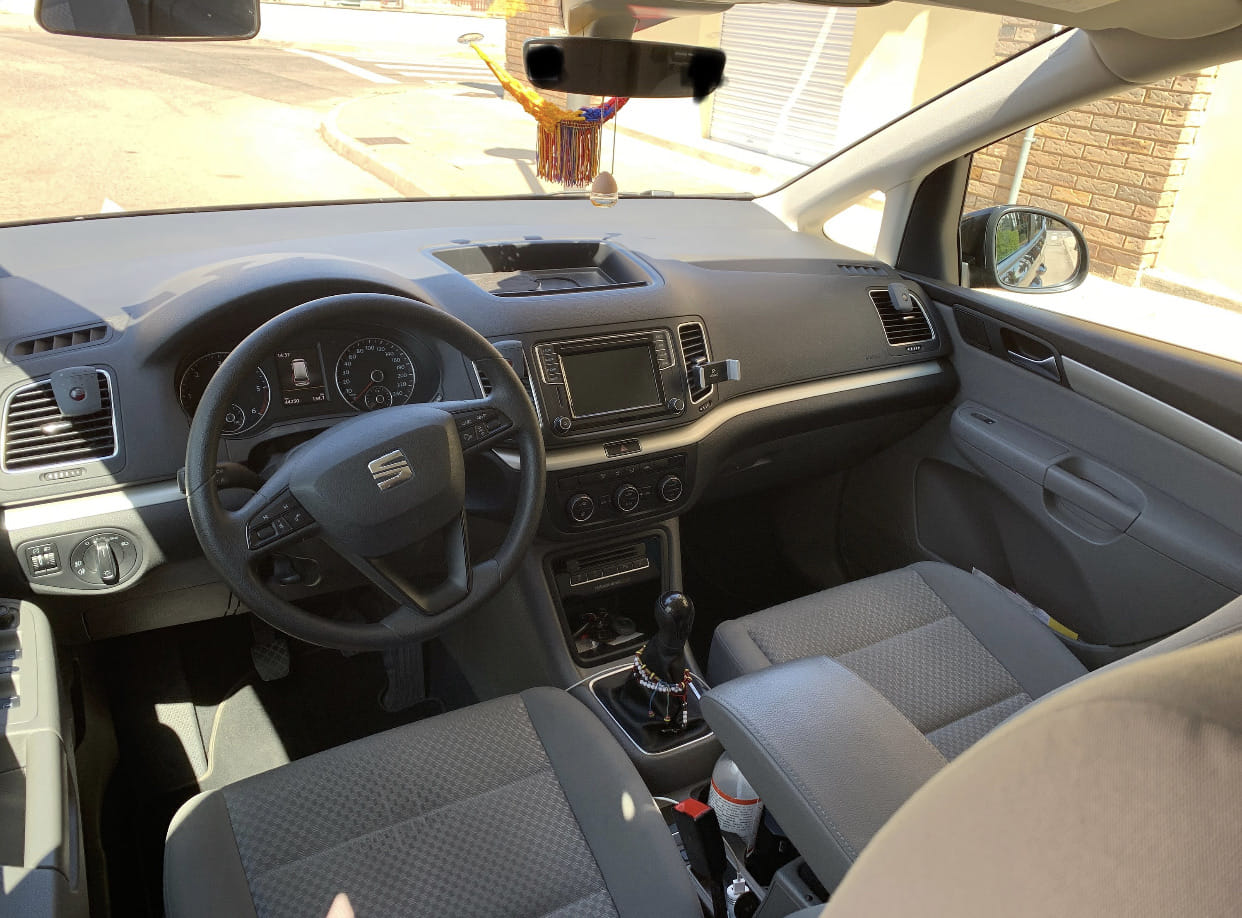 Seat Alhambra con Silla infantil