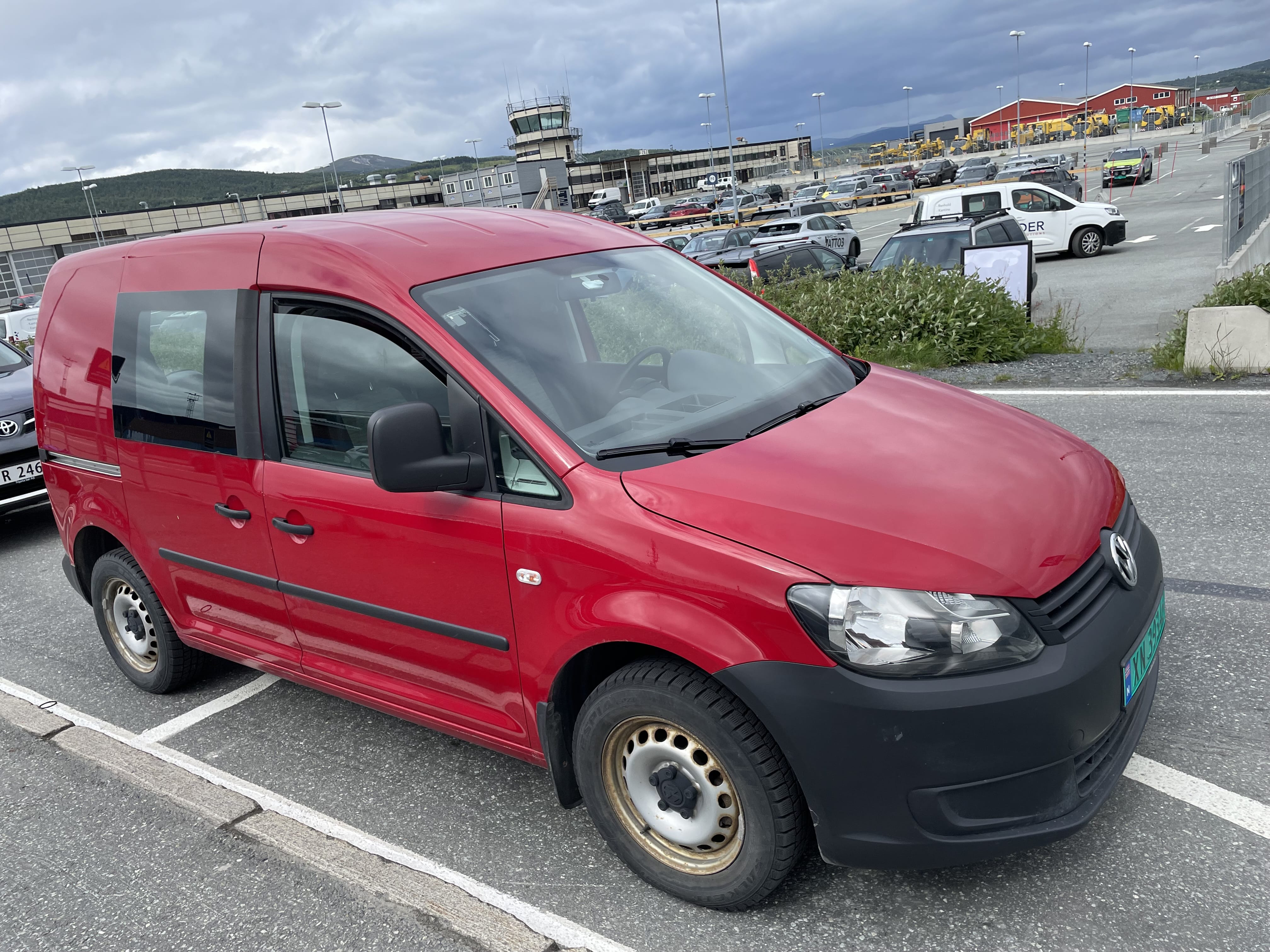 Volkswagen Caddy med Aircondition