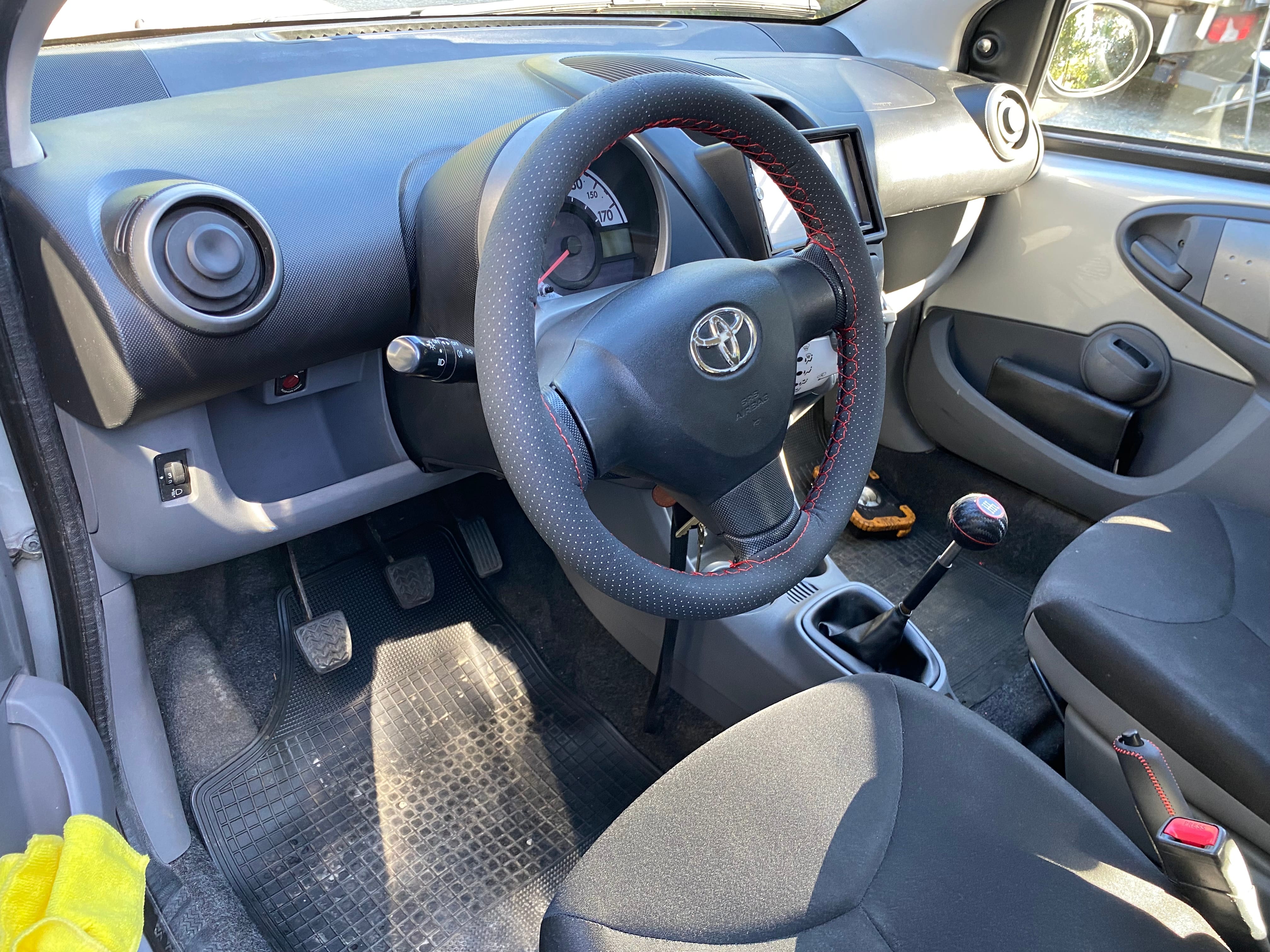 Toyota Aygo with Snow tires