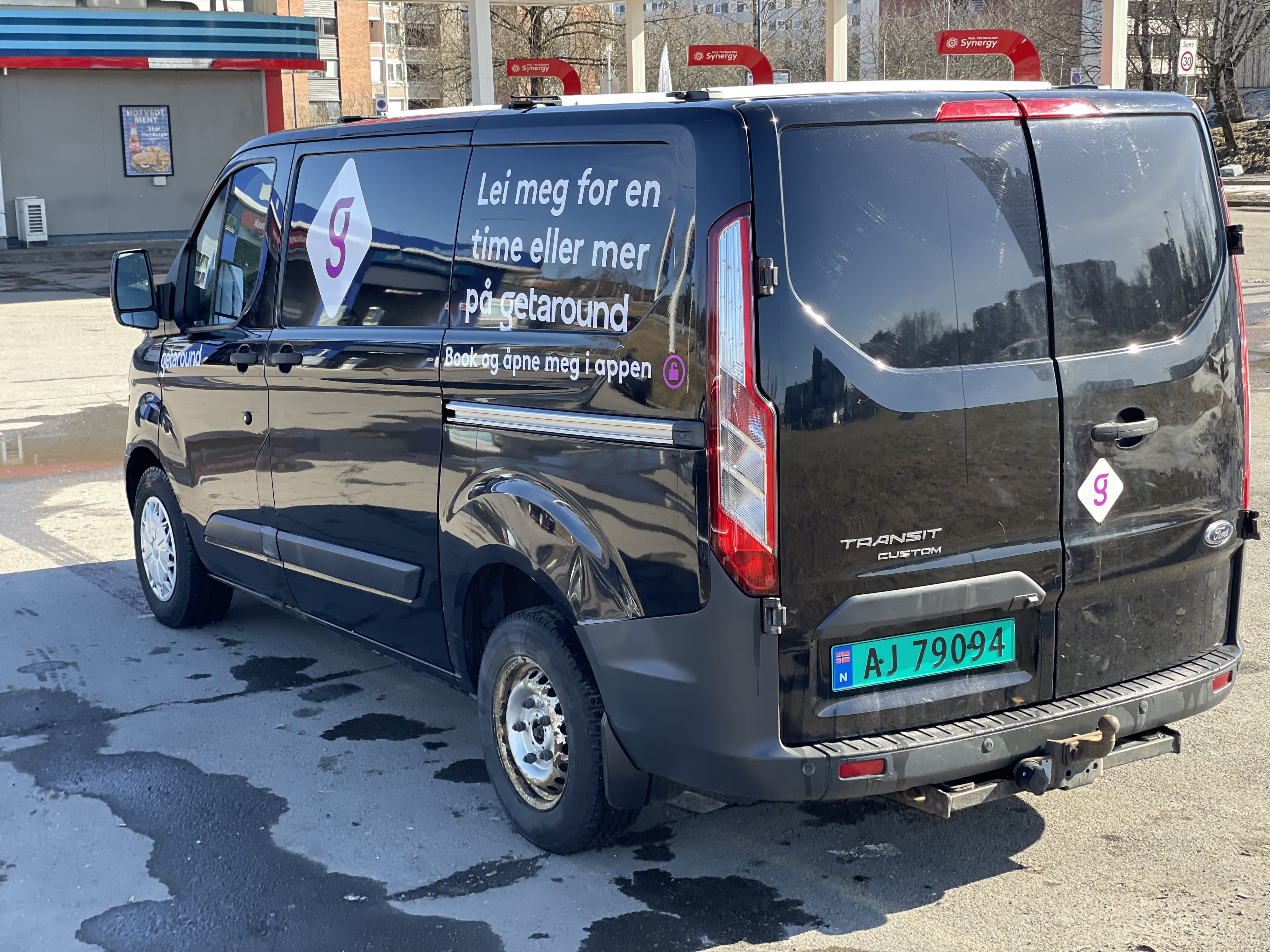 Ford Transit Custom Varebil 2,2 dci med GPS