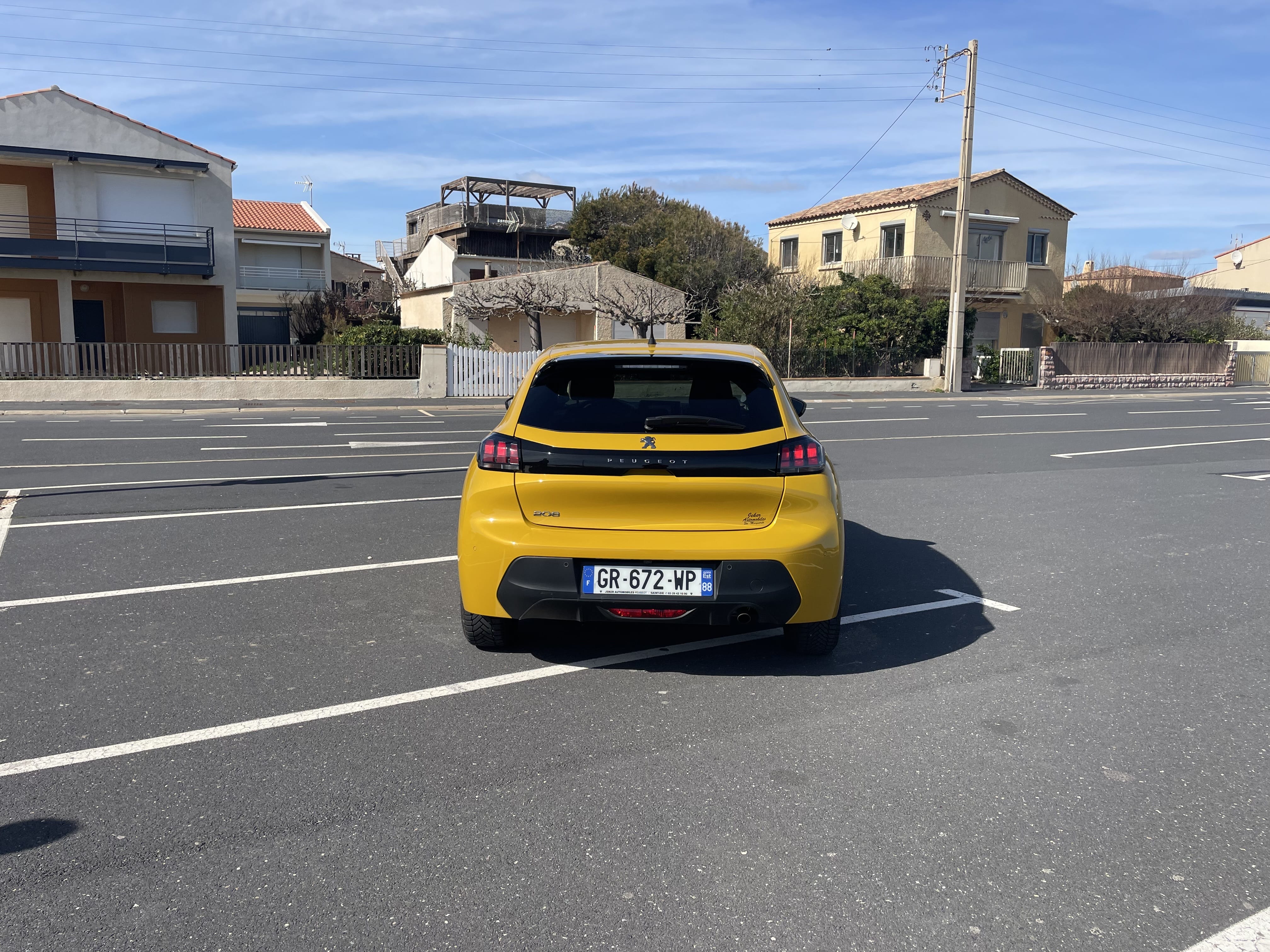 Peugeot 208 avec Caméra de recul