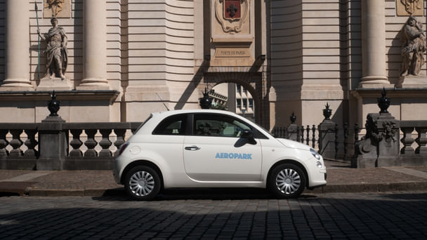 Fiat 500 avec Siège bébé