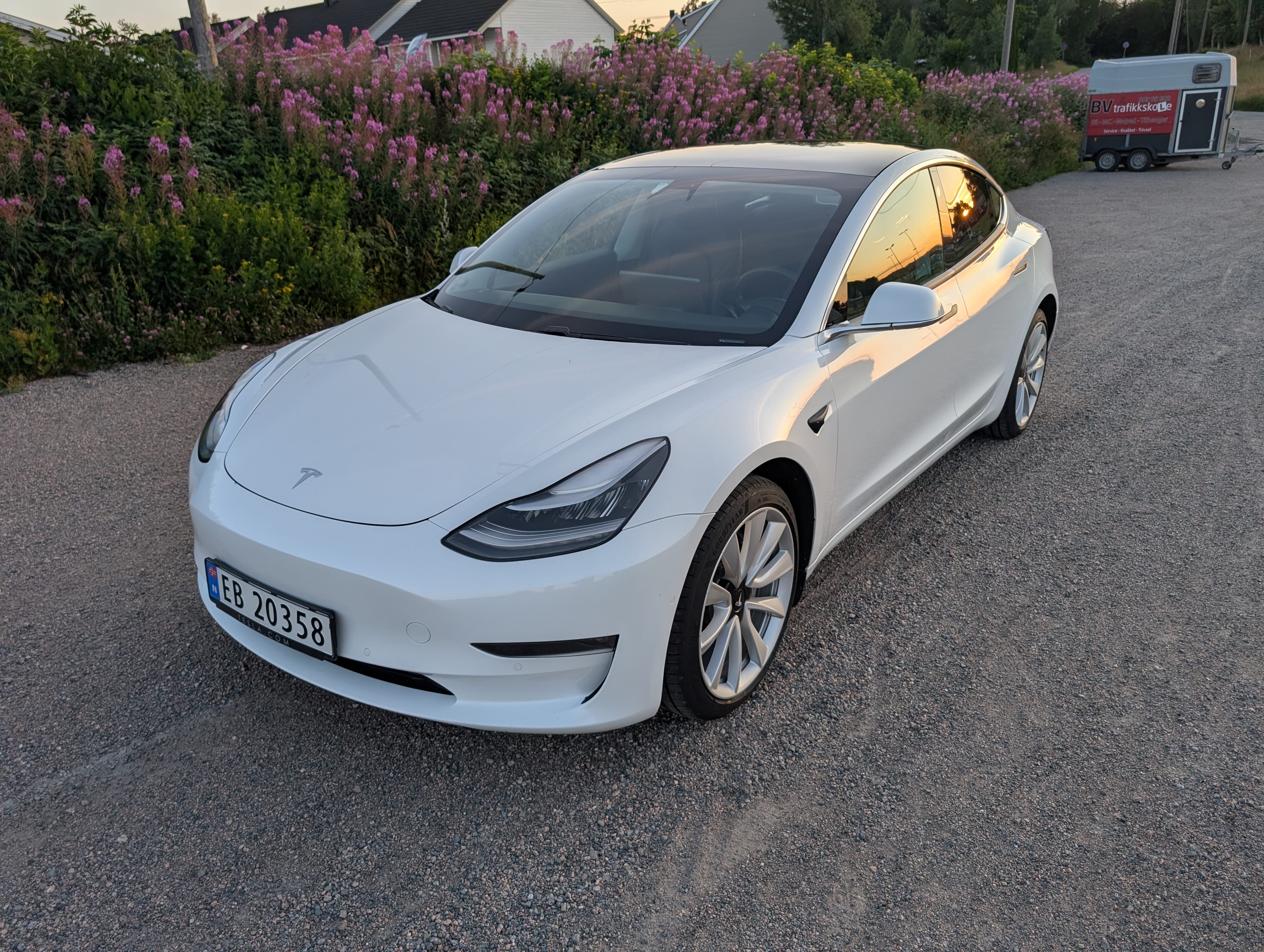 Tesla Model 3 Long Range, 2019, Elektrisk, automatisk