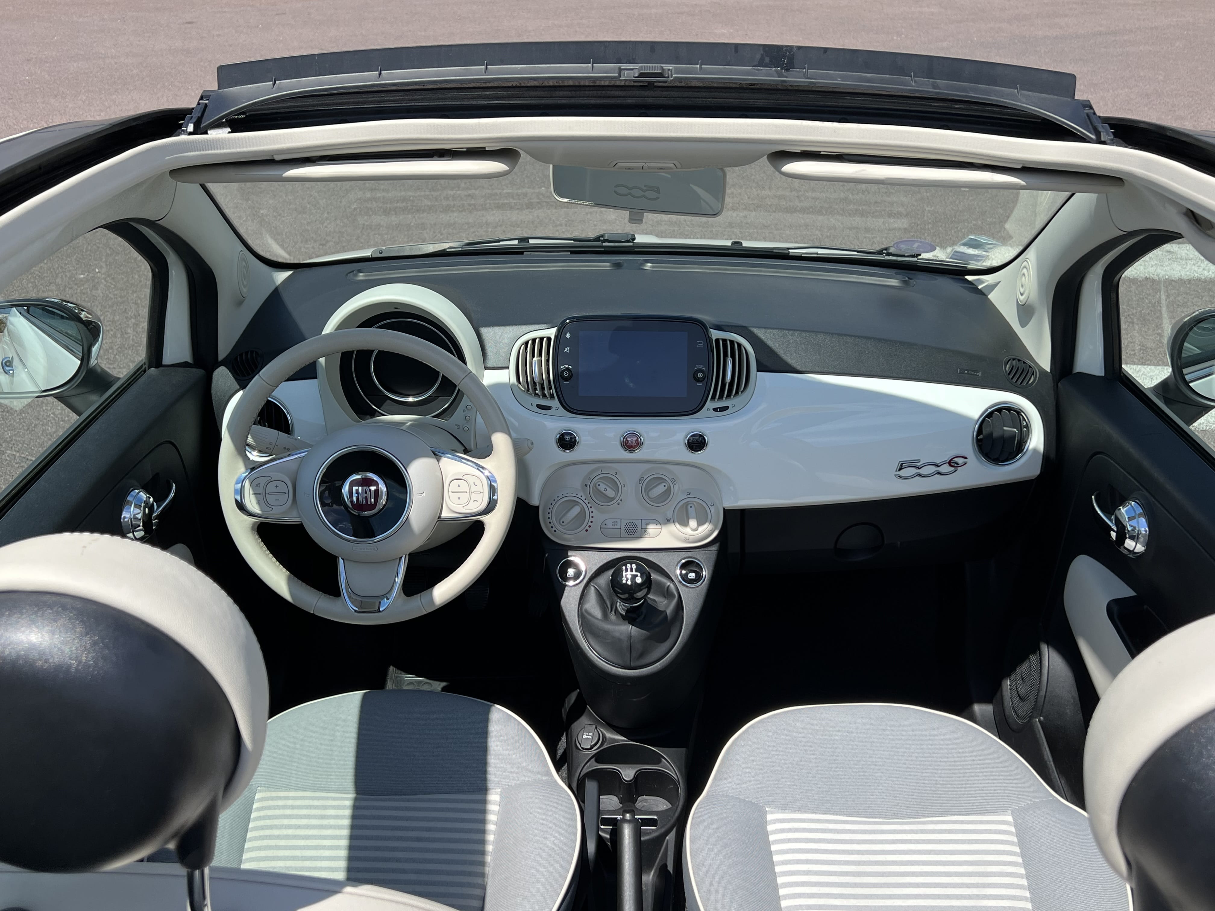 Fiat 500 C avec Régulateur de vitesse