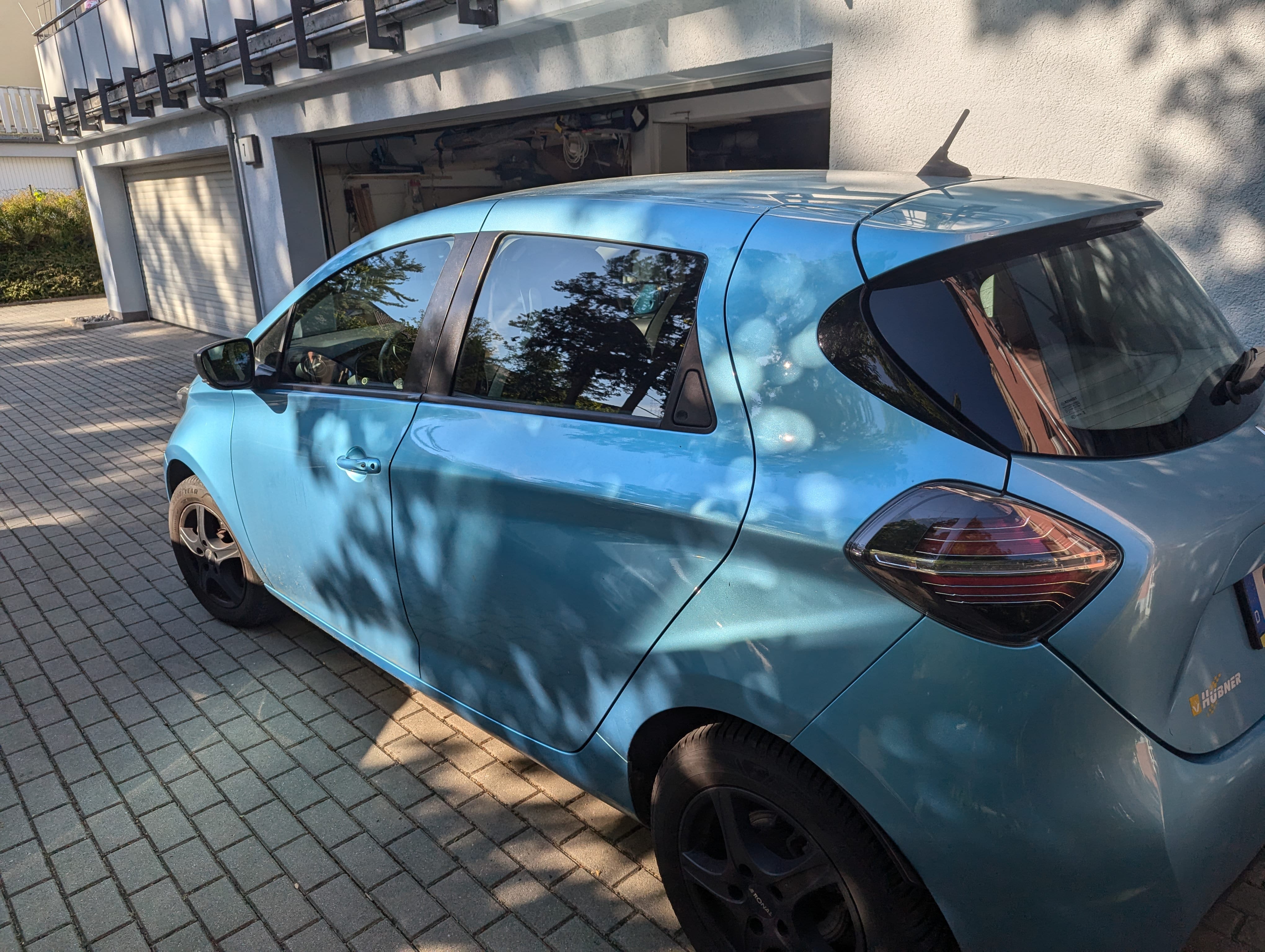 Renault ZOE mit Navigationsgerät