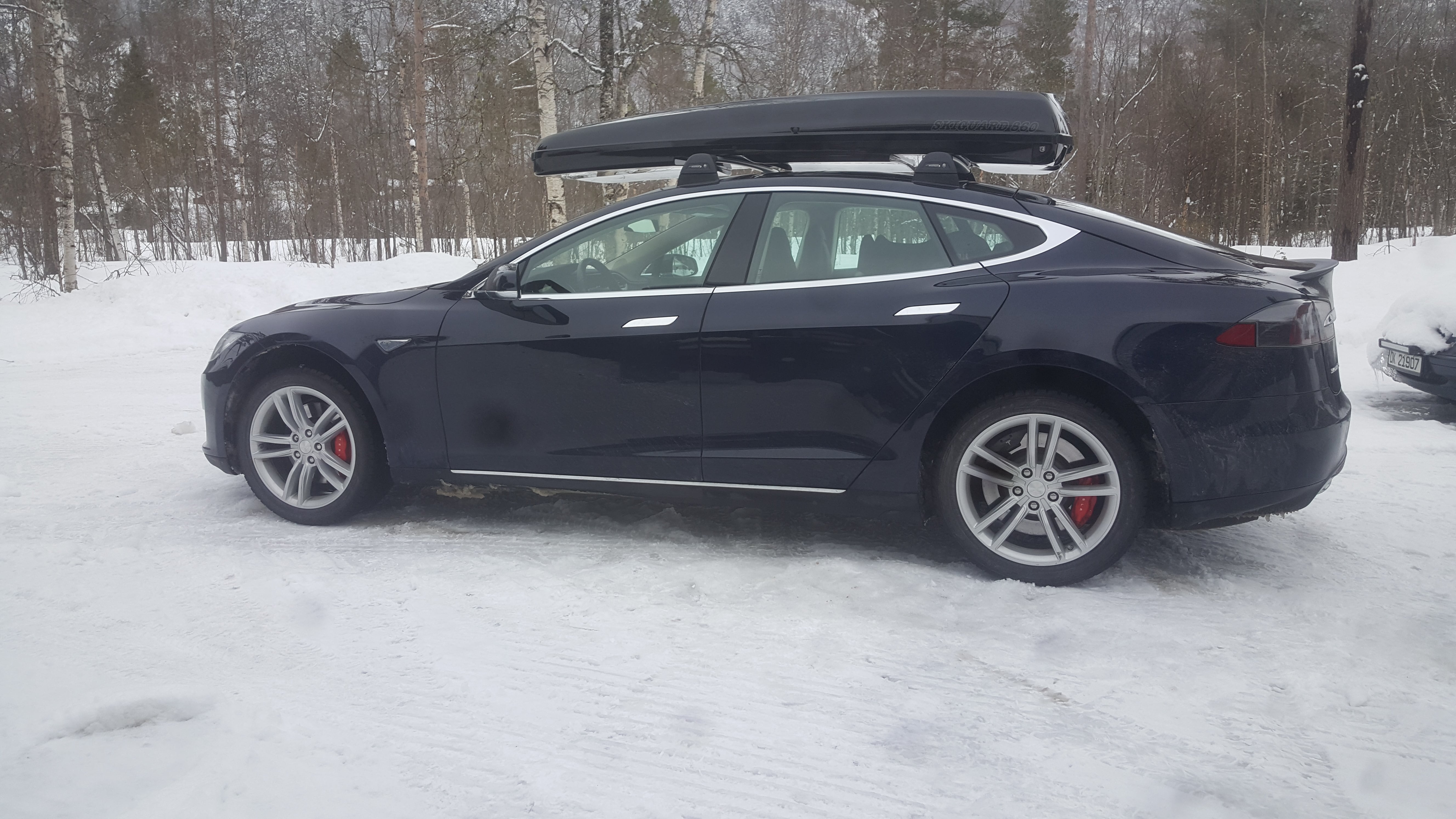 Tesla Model S Performance med Aircondition