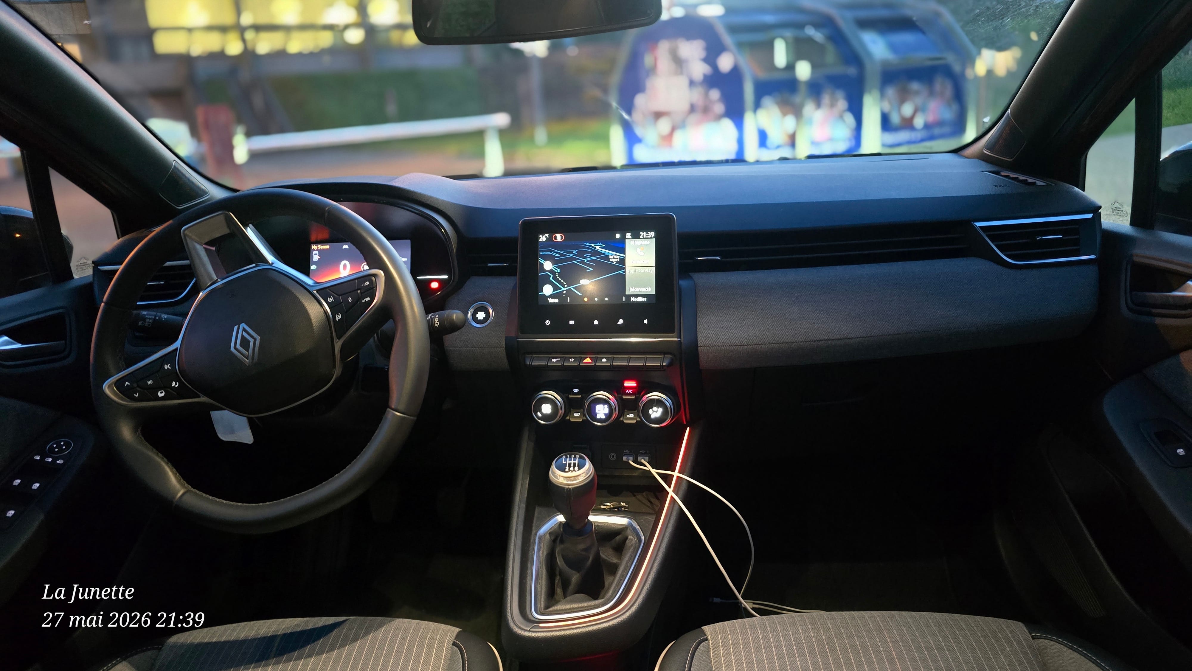 Renault Clio avec GPS