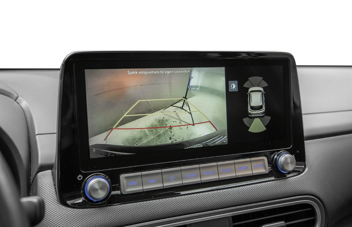 Hyundai Kona med Dashcam