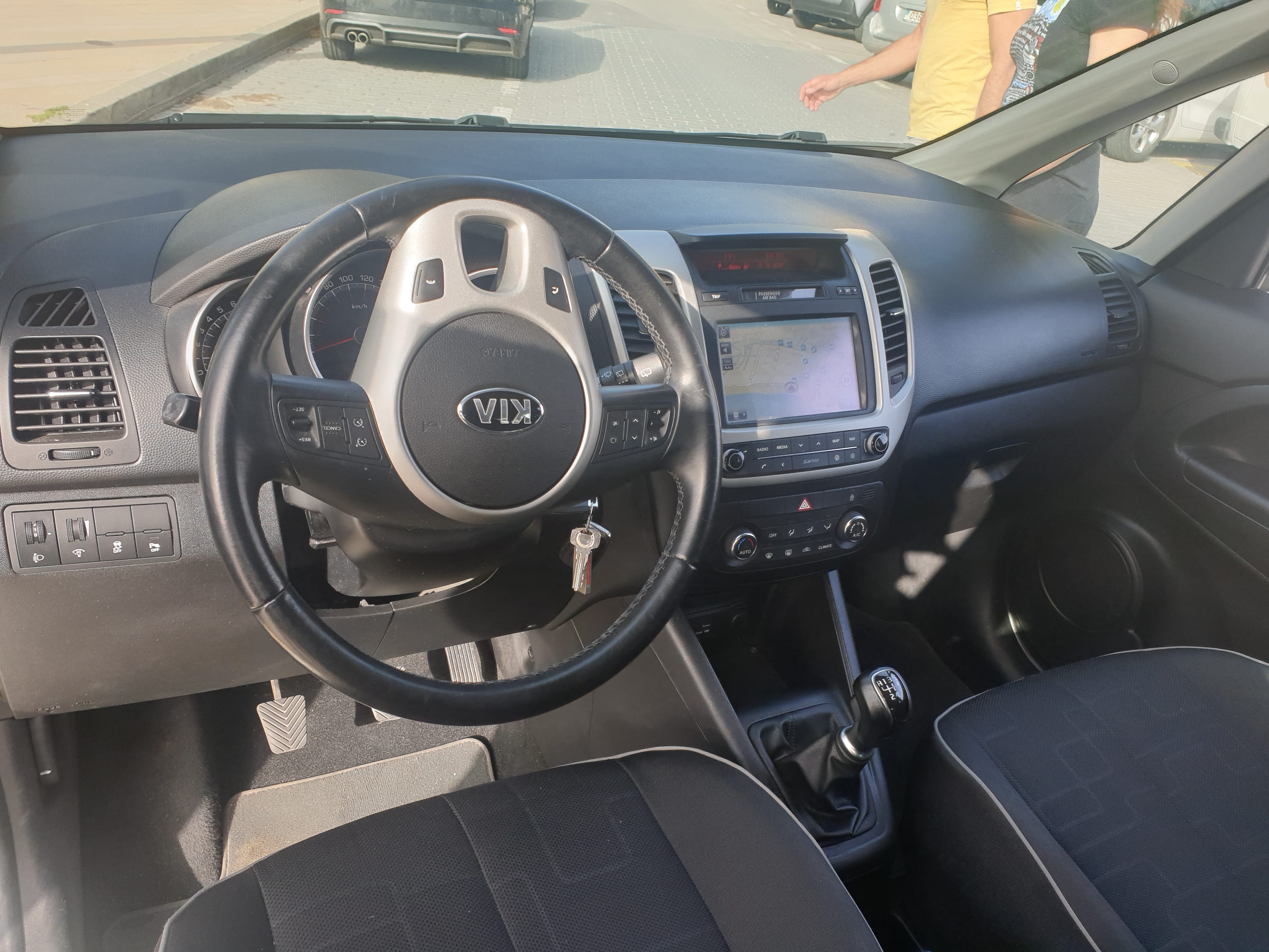 Kia Venga con Entrada de Audio/iPod