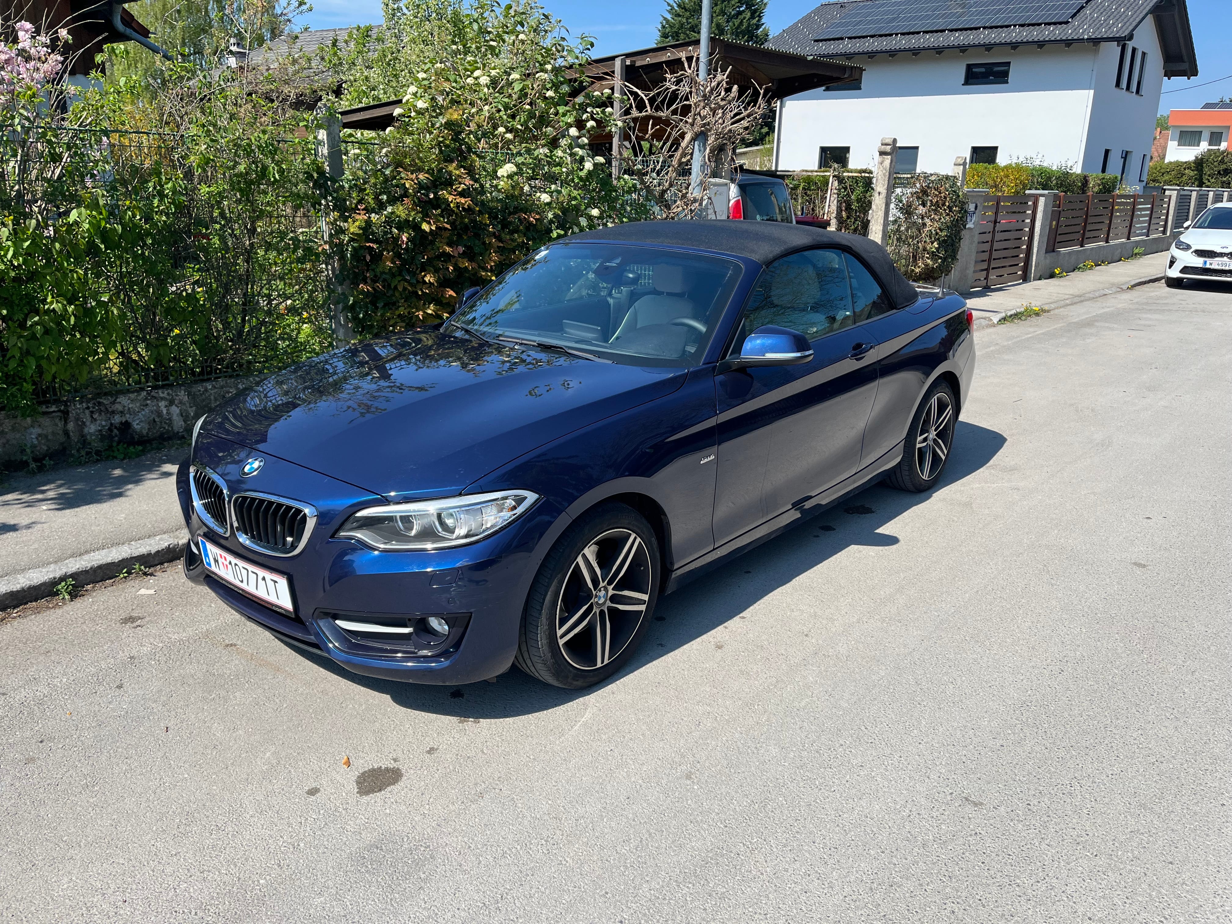 BMW 2er Cabrio avec Climatisation