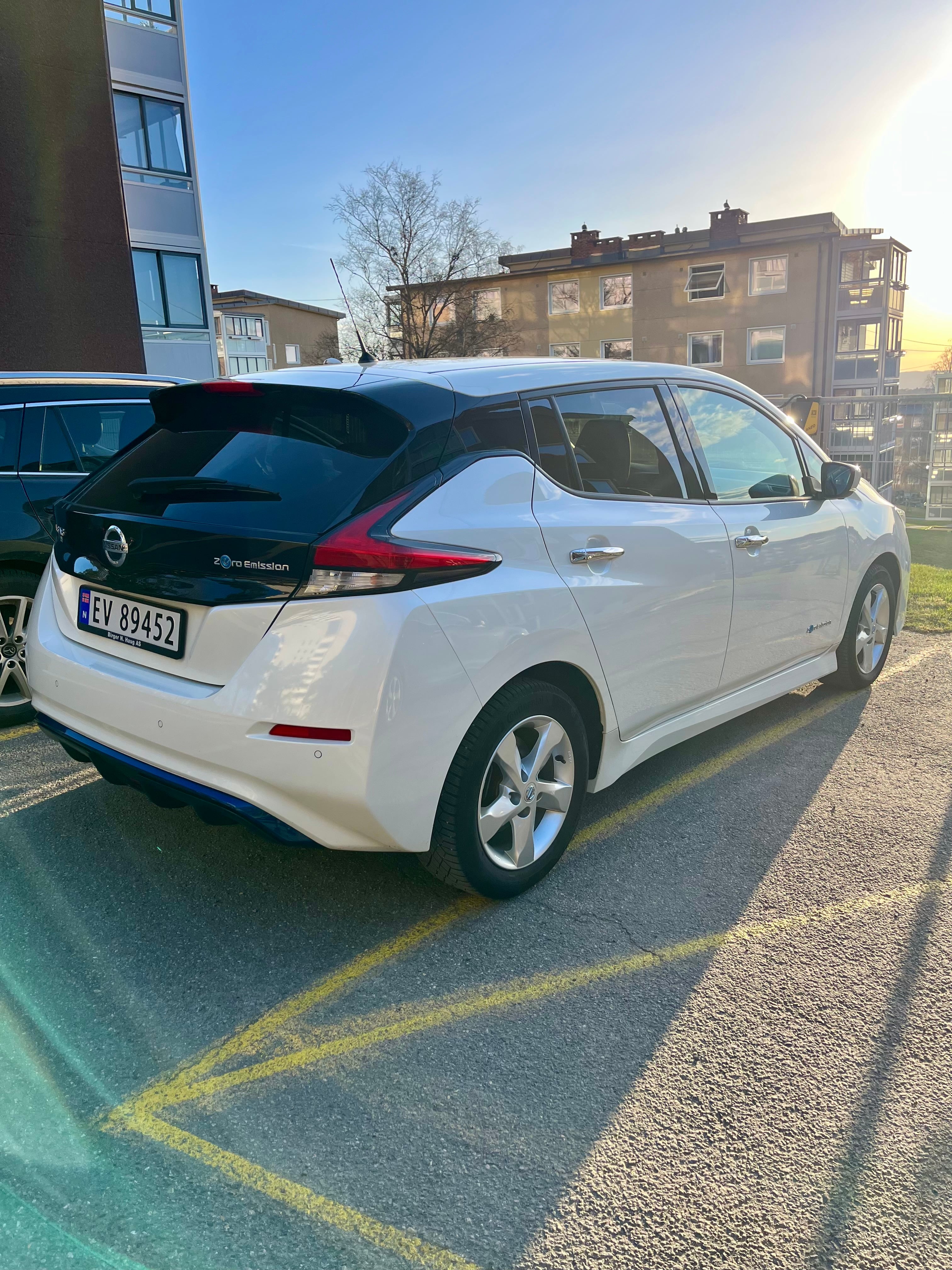 Nissan Leaf med Bluetooth audio