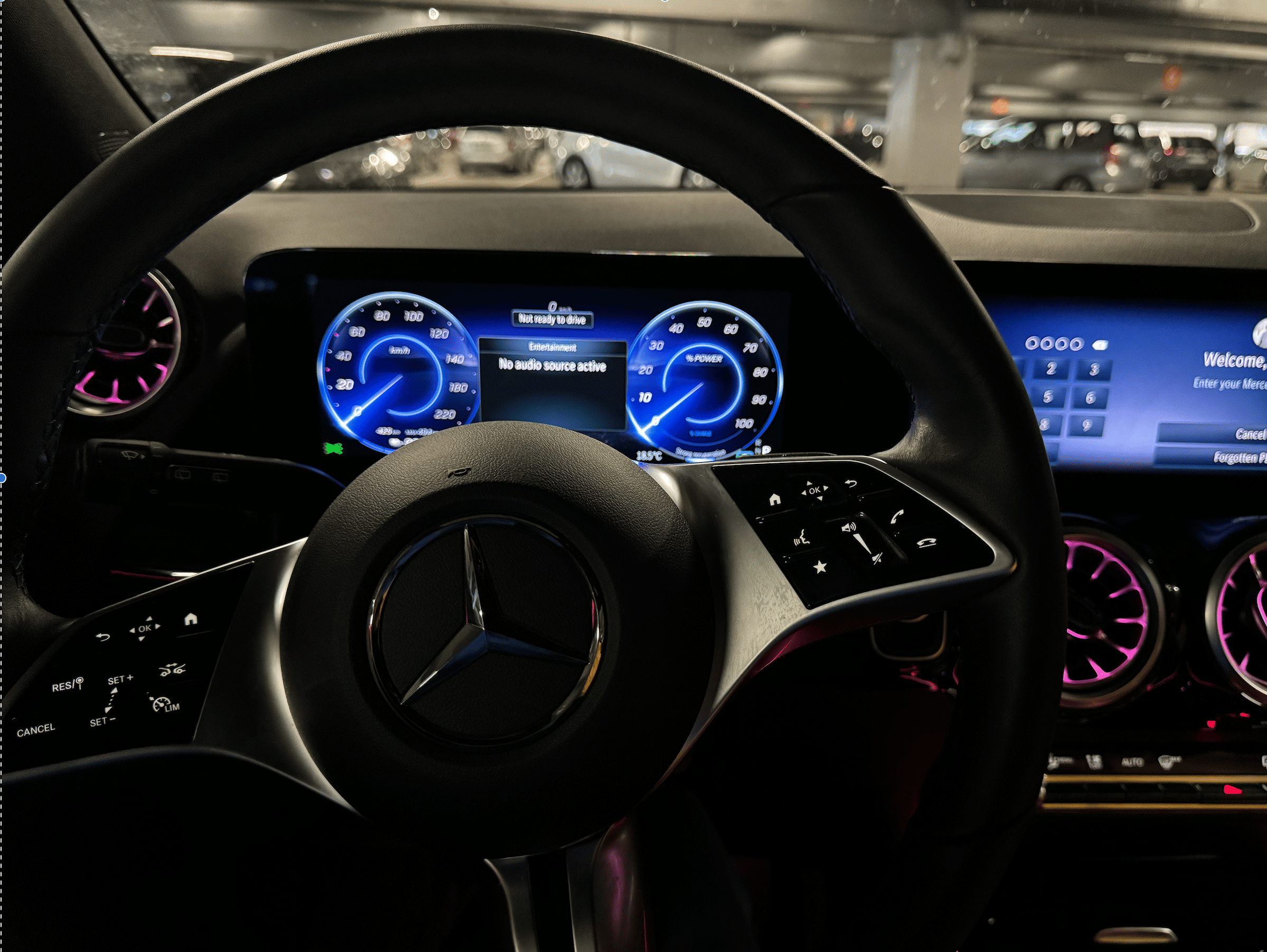 Mercedes-Benz EQA mit Tempomat