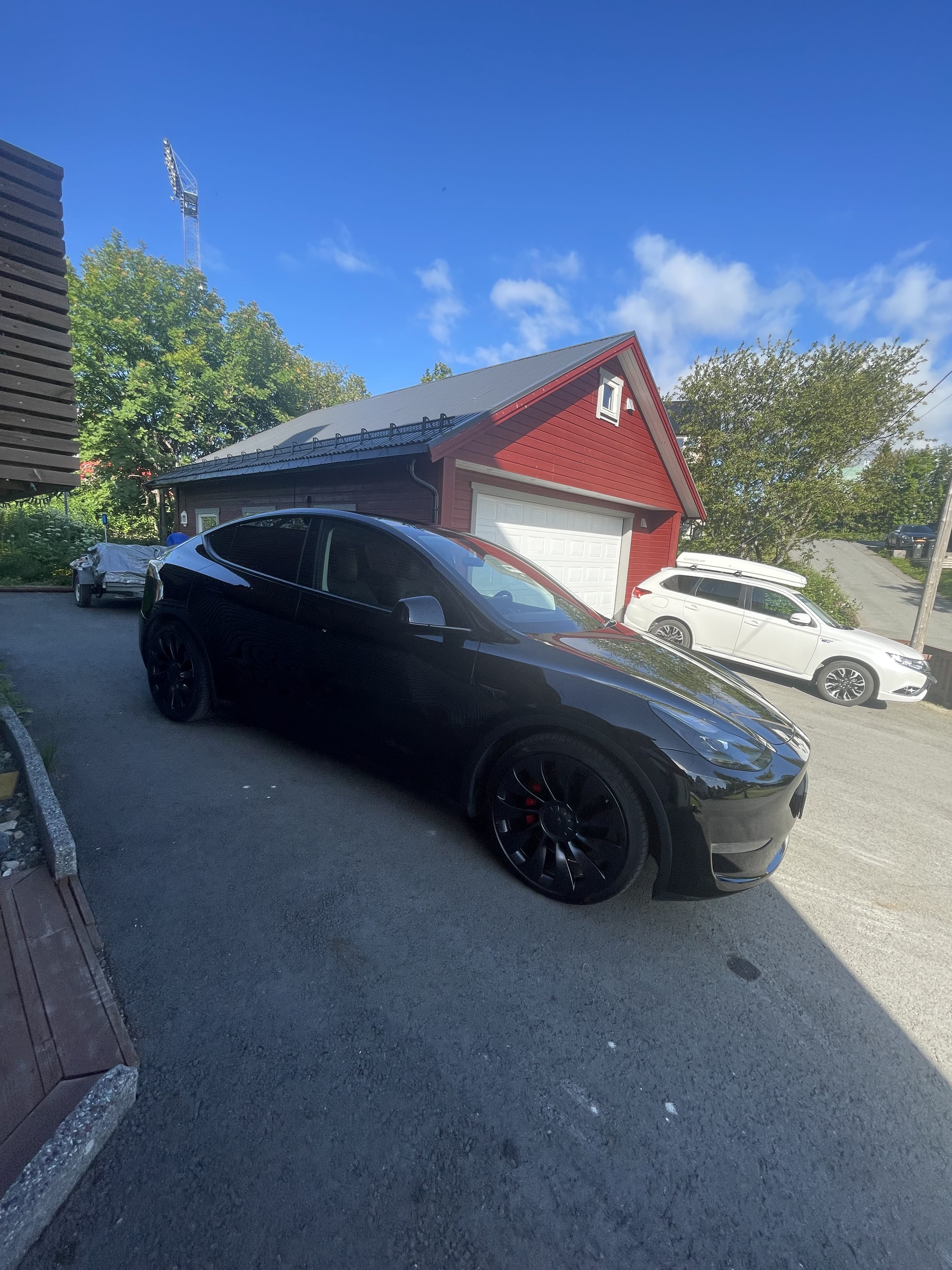 Tesla Model Y Performance met Dashcam