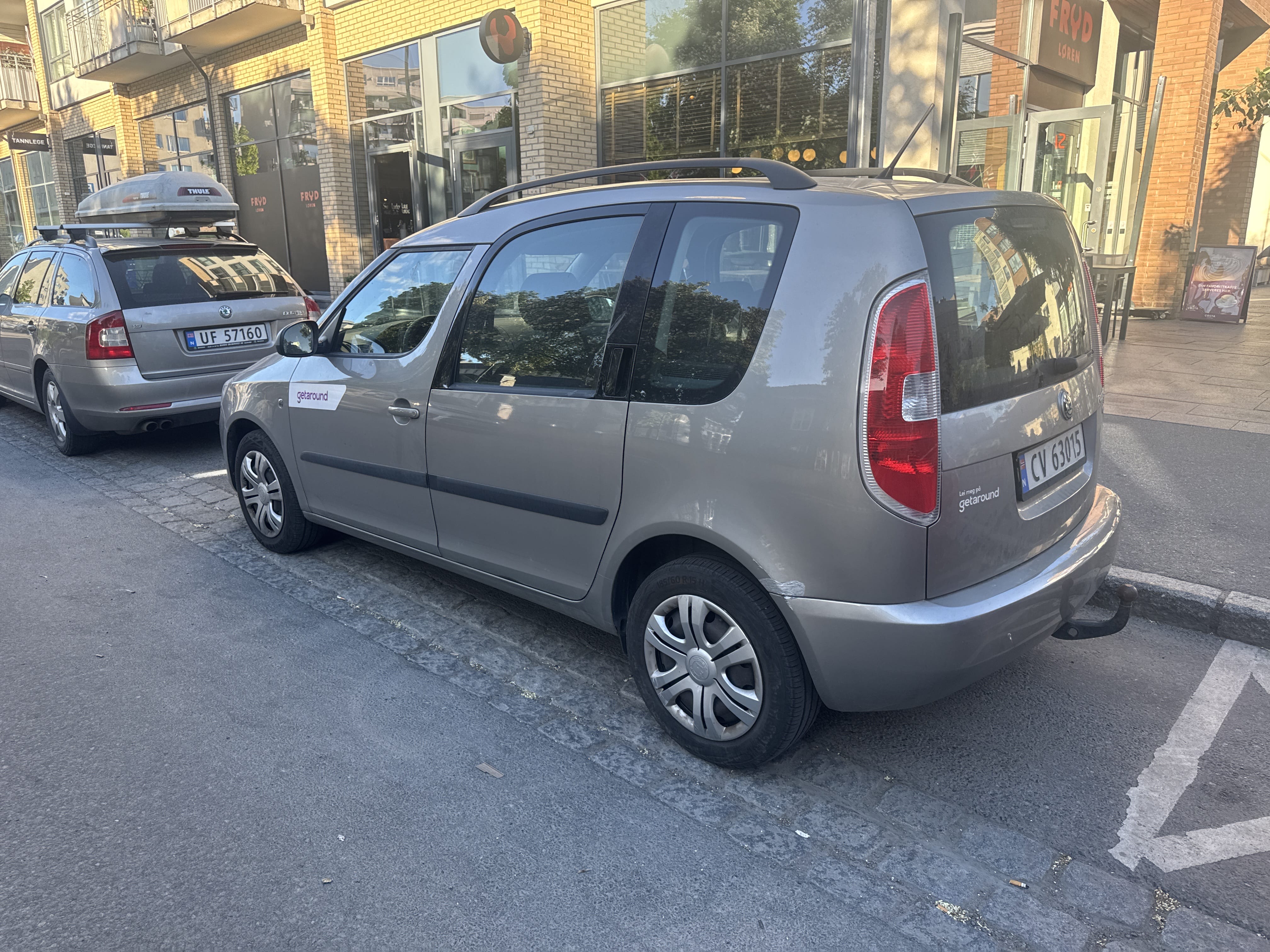 Skoda Roomster med Tilhengerfeste