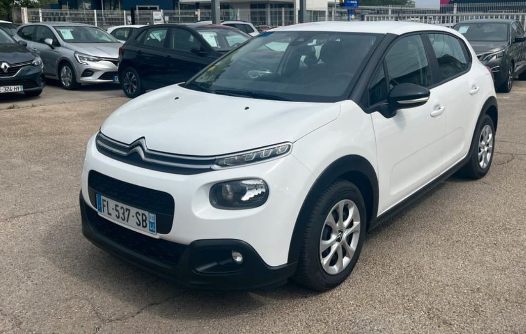 Citroen C3 Société Sté 2 PLACES HDI *26023* FL537SB, 2019, Diesel