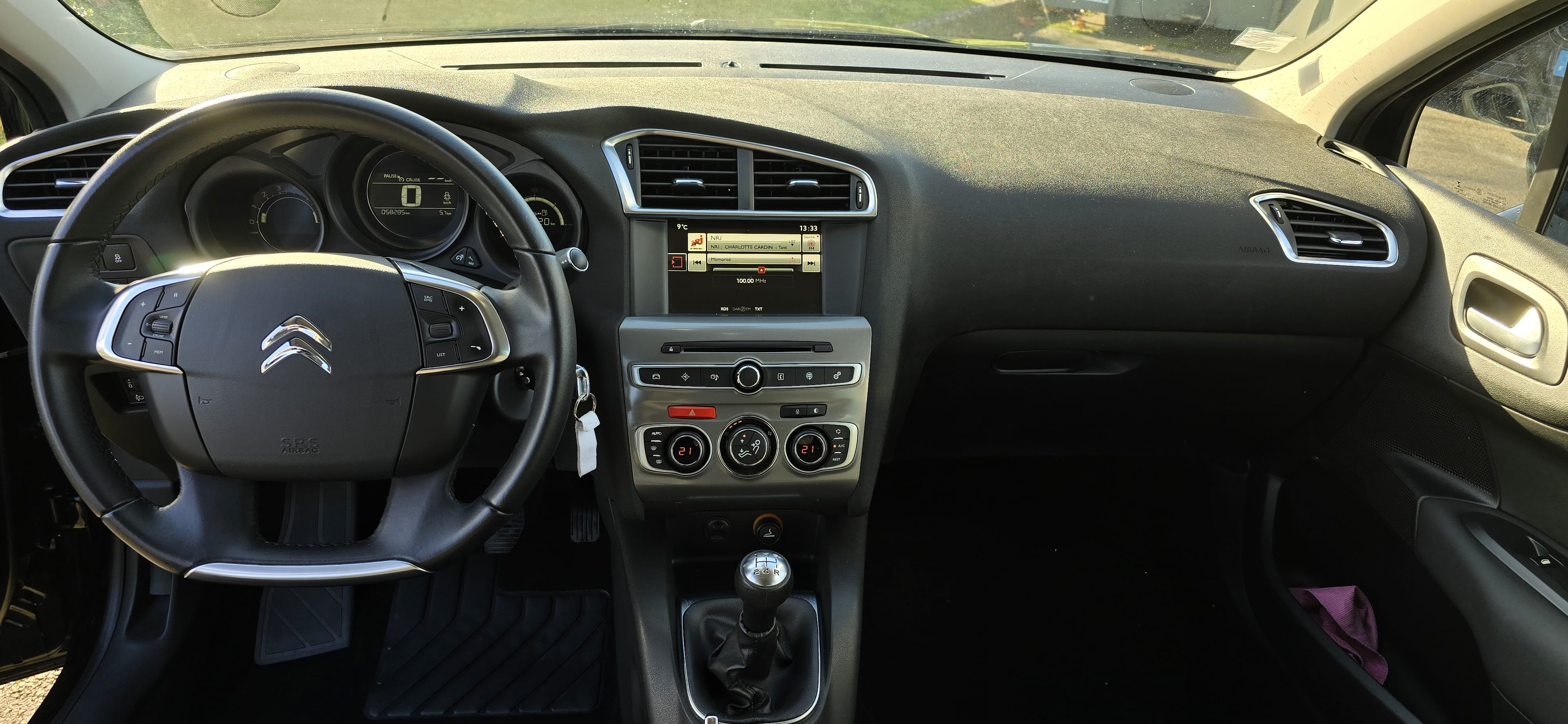 Citroen C4 avec Régulateur de vitesse