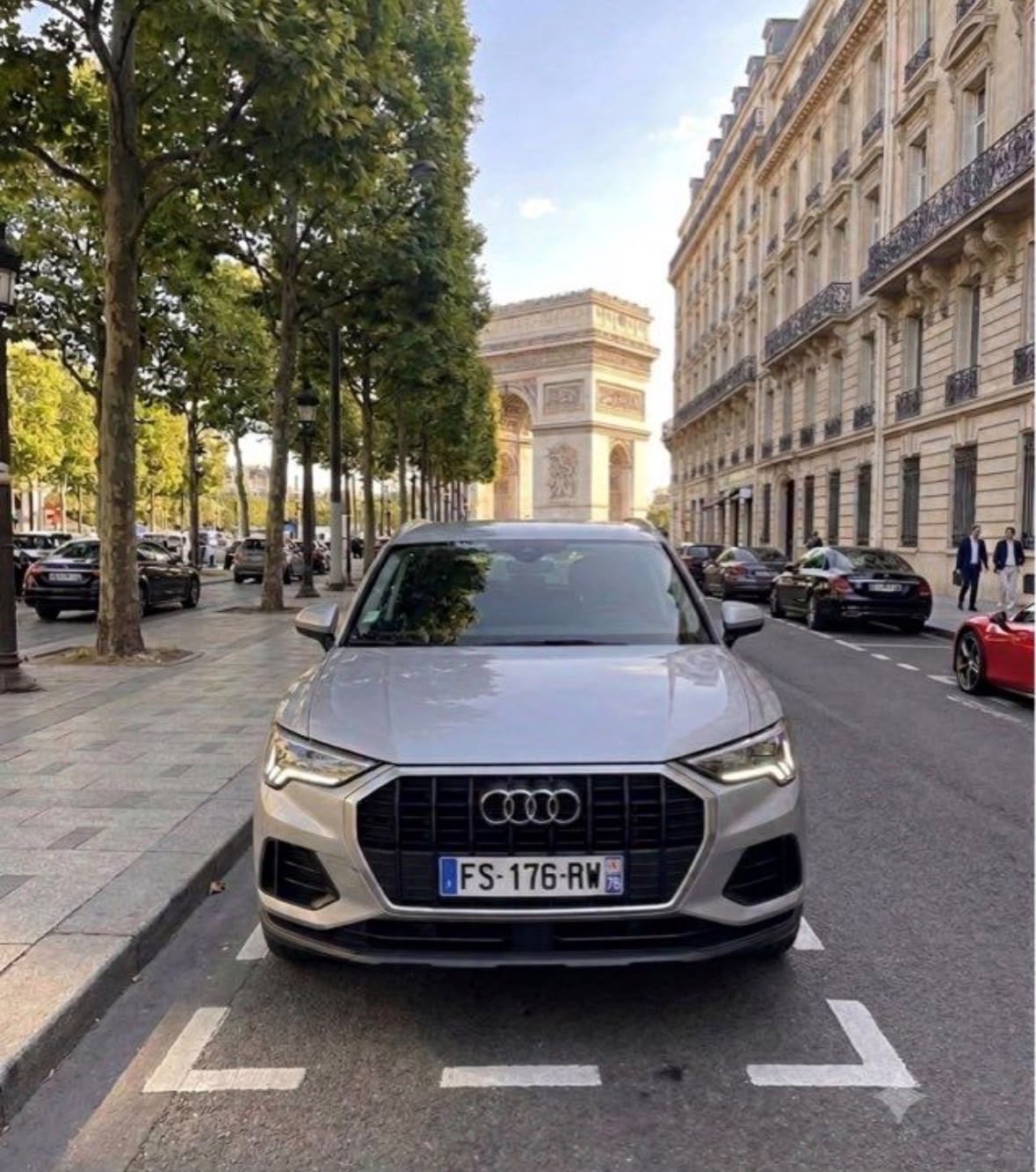Audi Q3 avec GPS