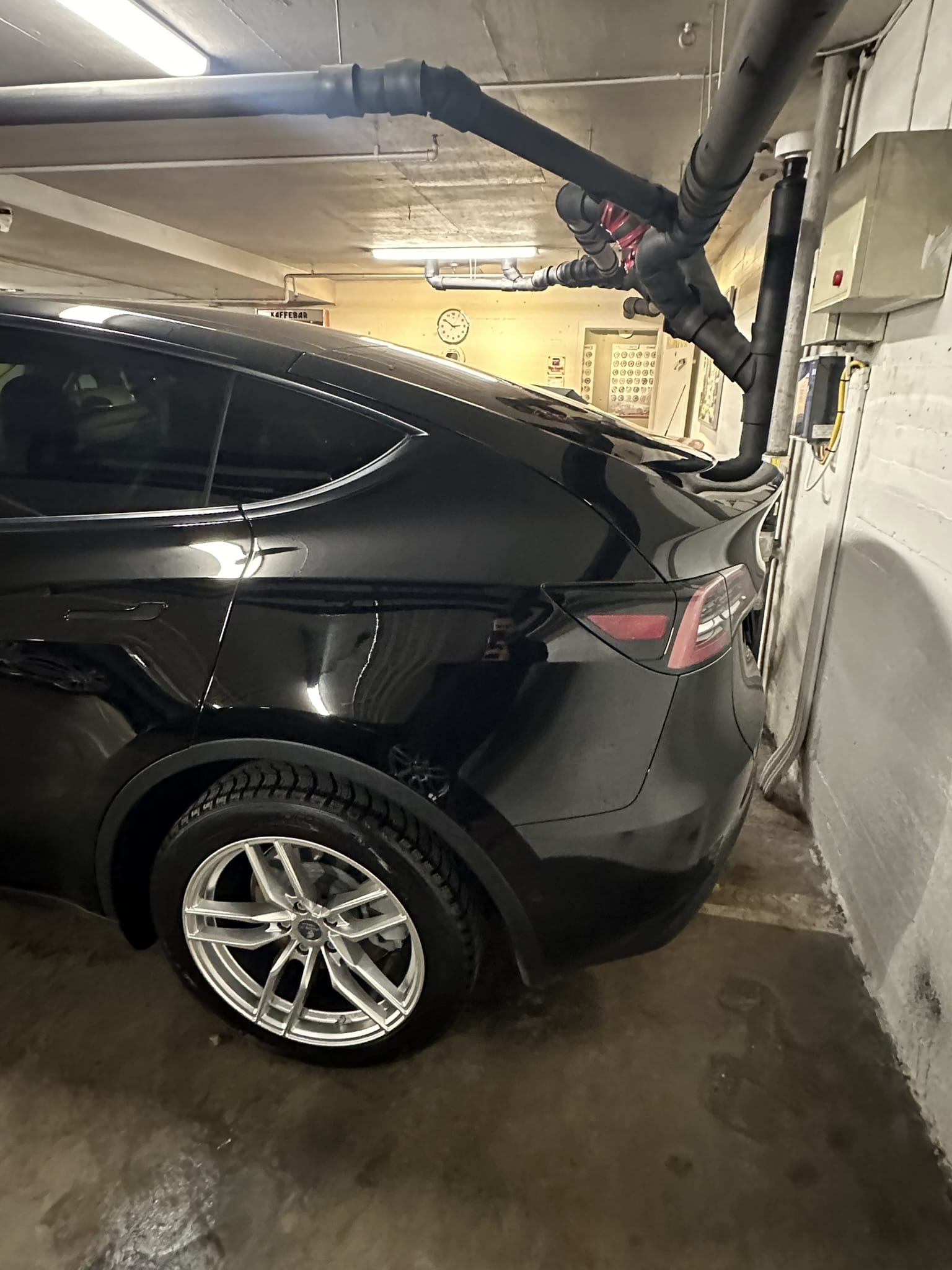 Tesla Model Y with Cruise control