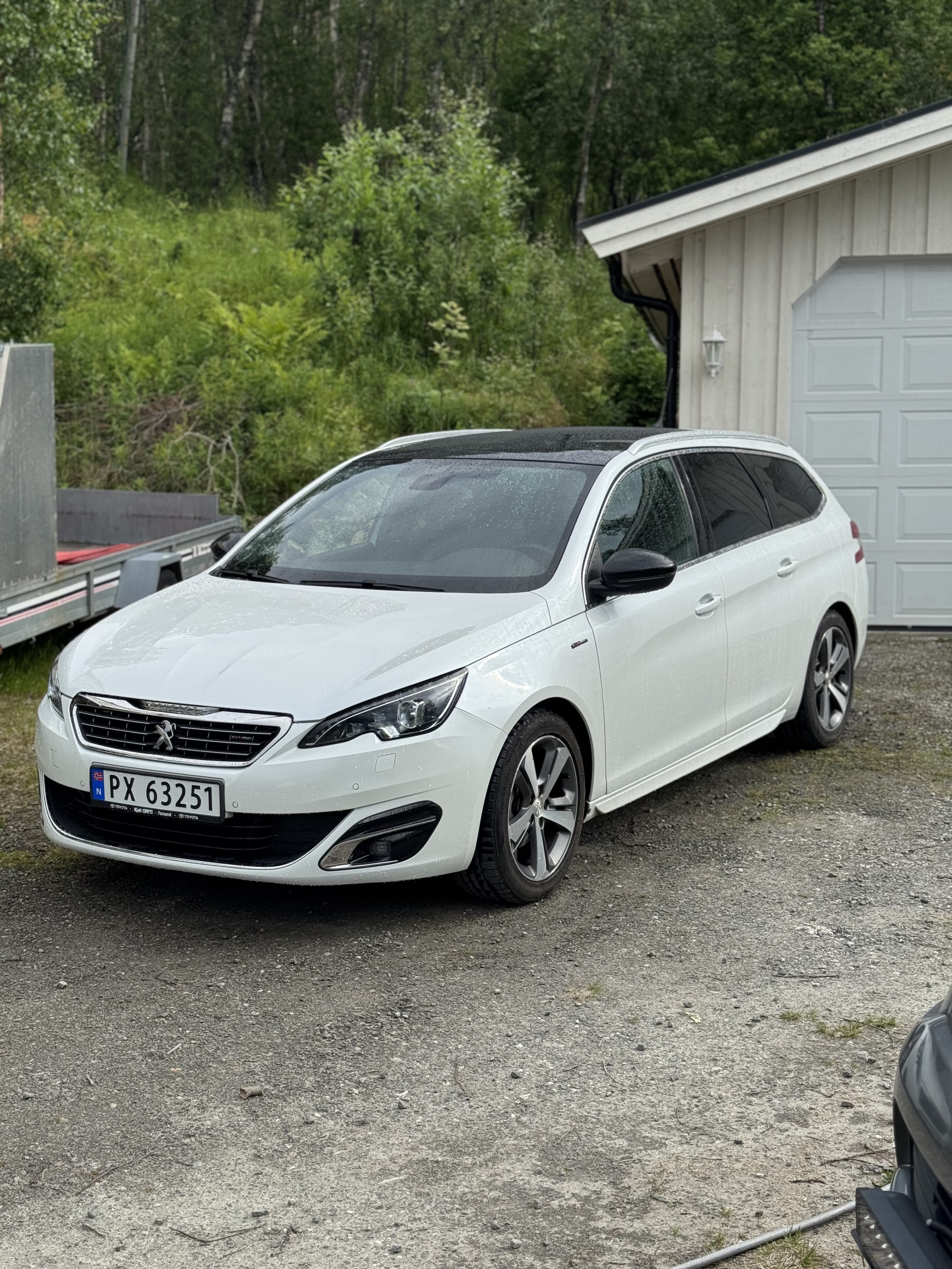 Peugeot 308 SW 1.2 Puretech, 2017, Blyfri 95, automatic