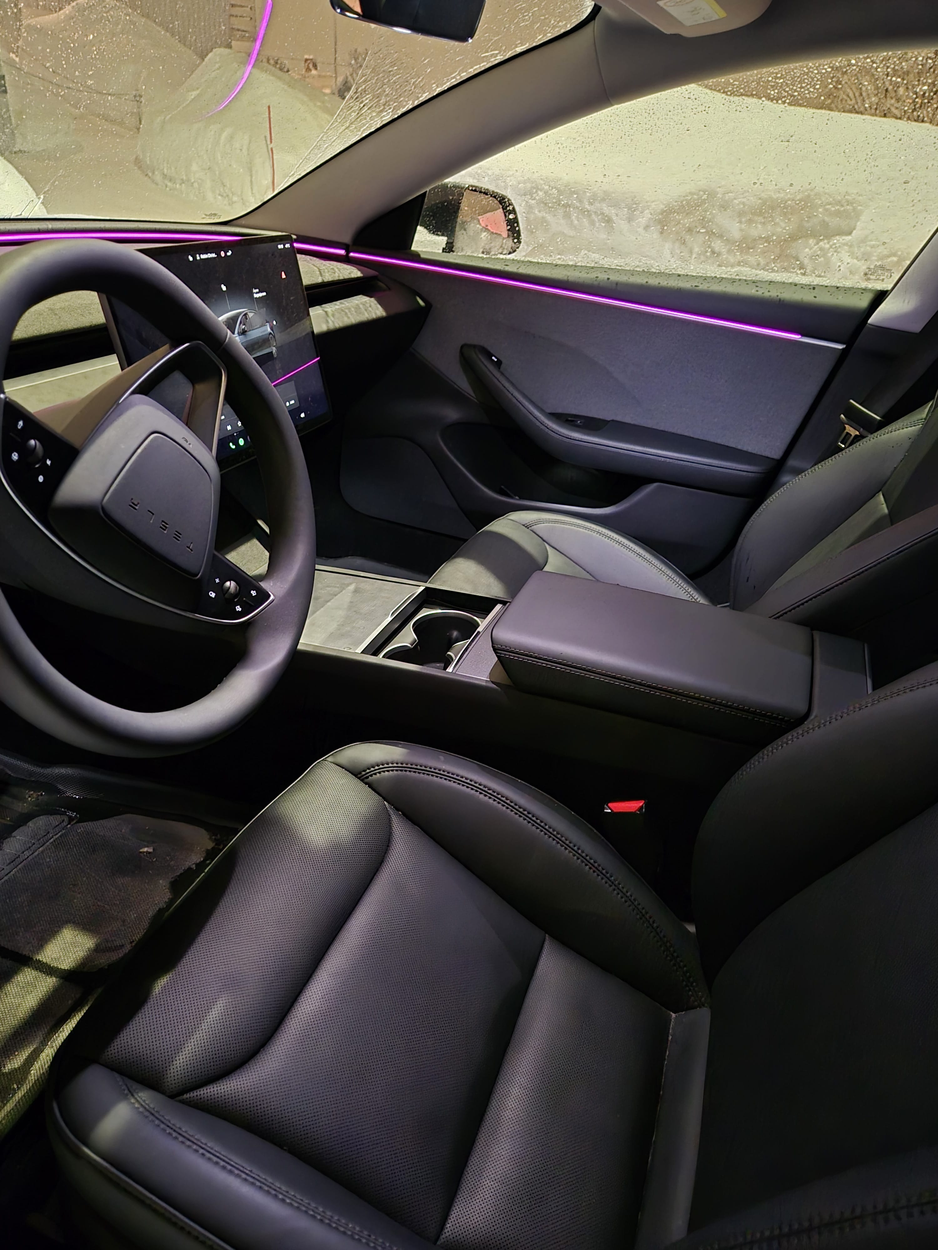 Tesla Model 3 met GPS