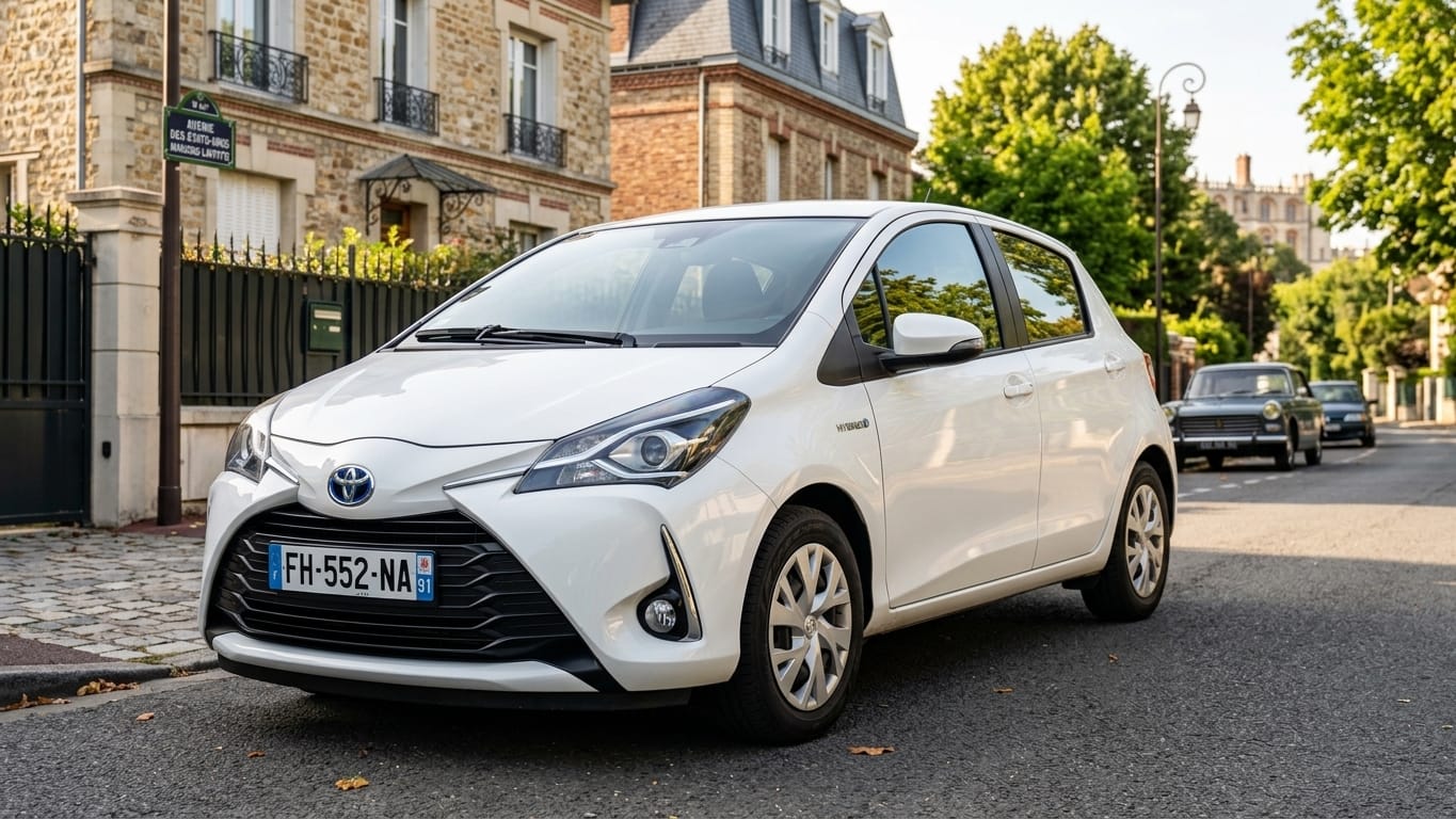 Toyota Yaris, 2019, Essence 95 / Électrique (hybride), automatique