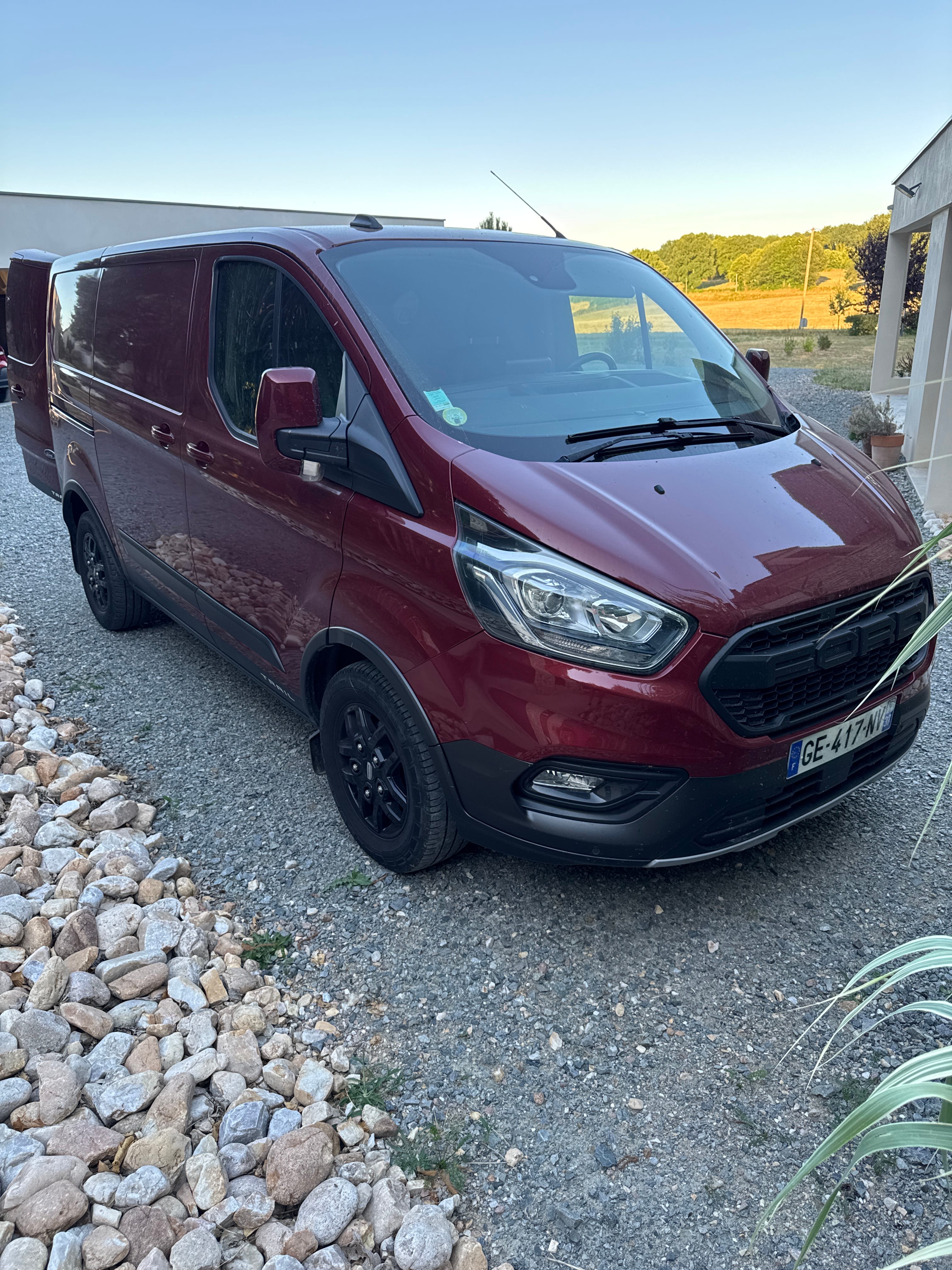 Ford Transit Custom Fourgon avec Android Auto
