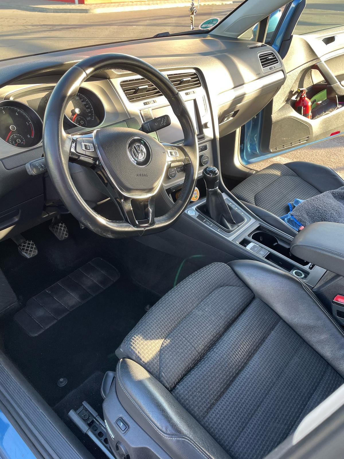 Volkswagen Golf mit Rückfahrkamera