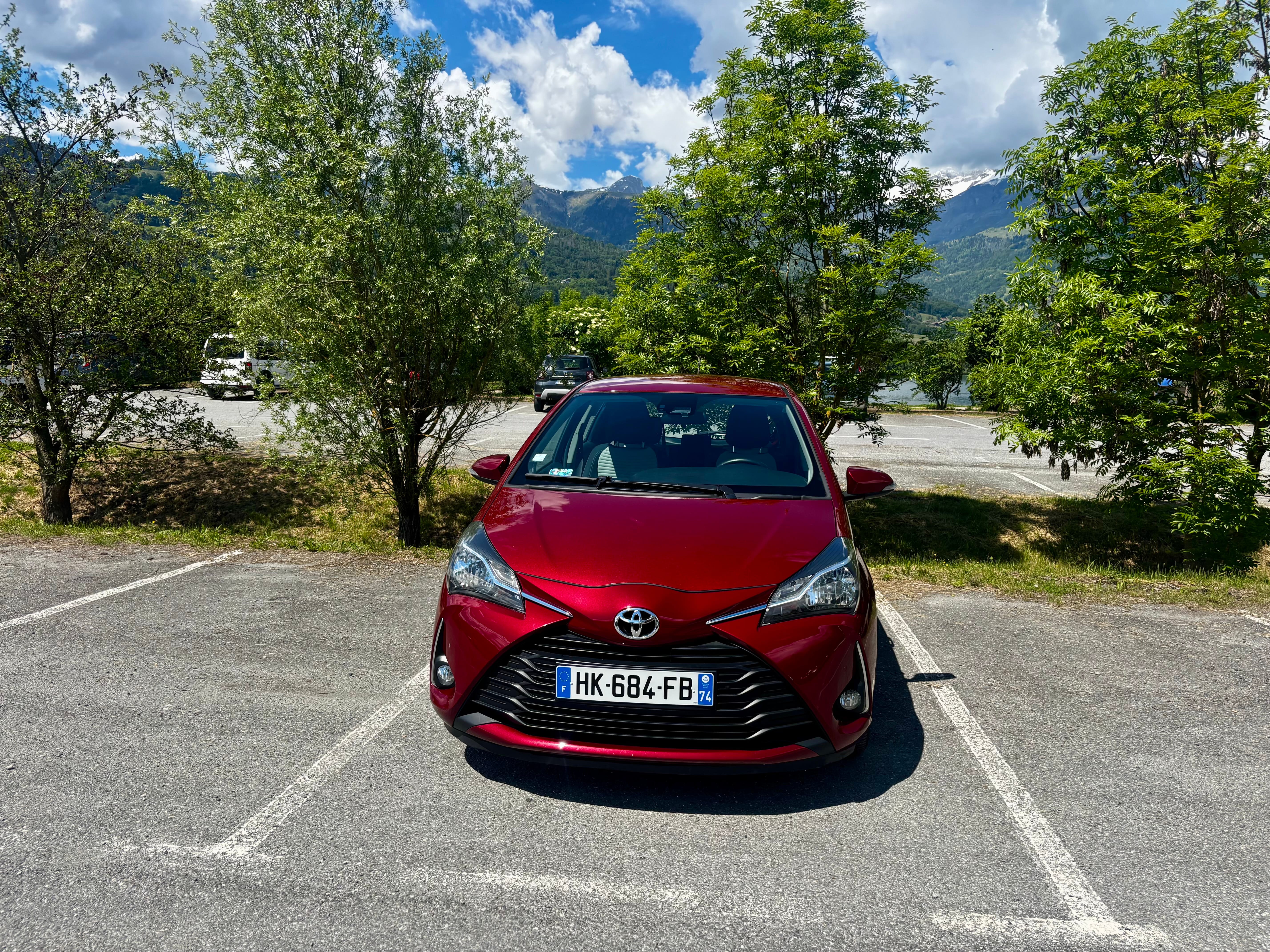 Toyota Yaris avec Apple CarPlay