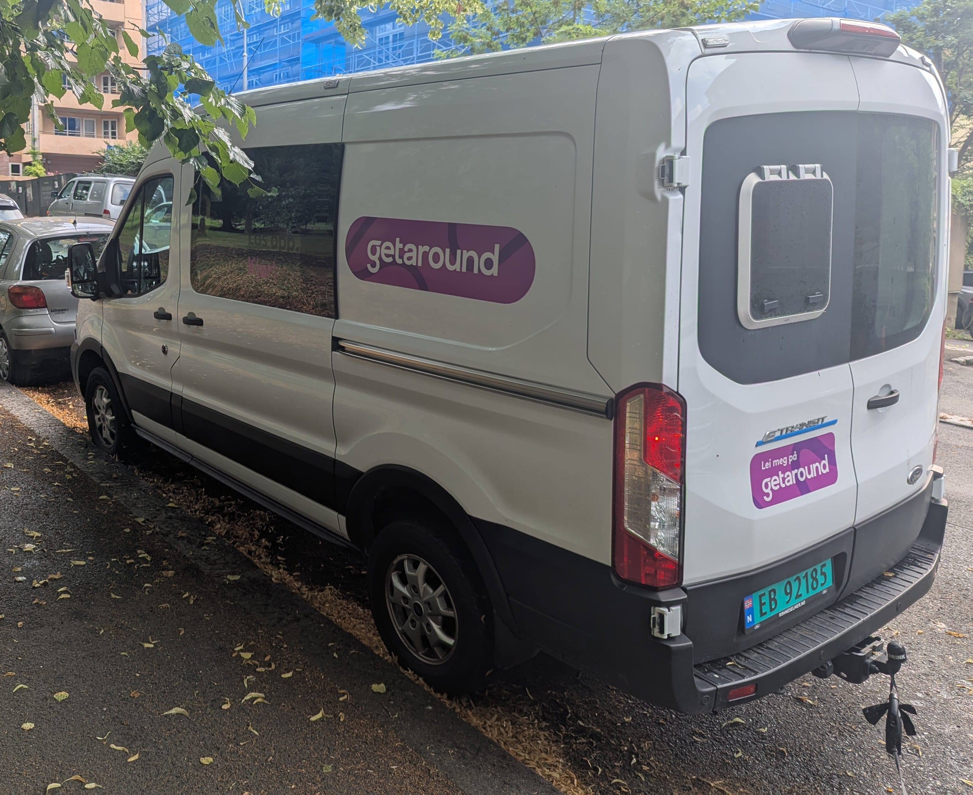 Ford Transit 350 with Hitch