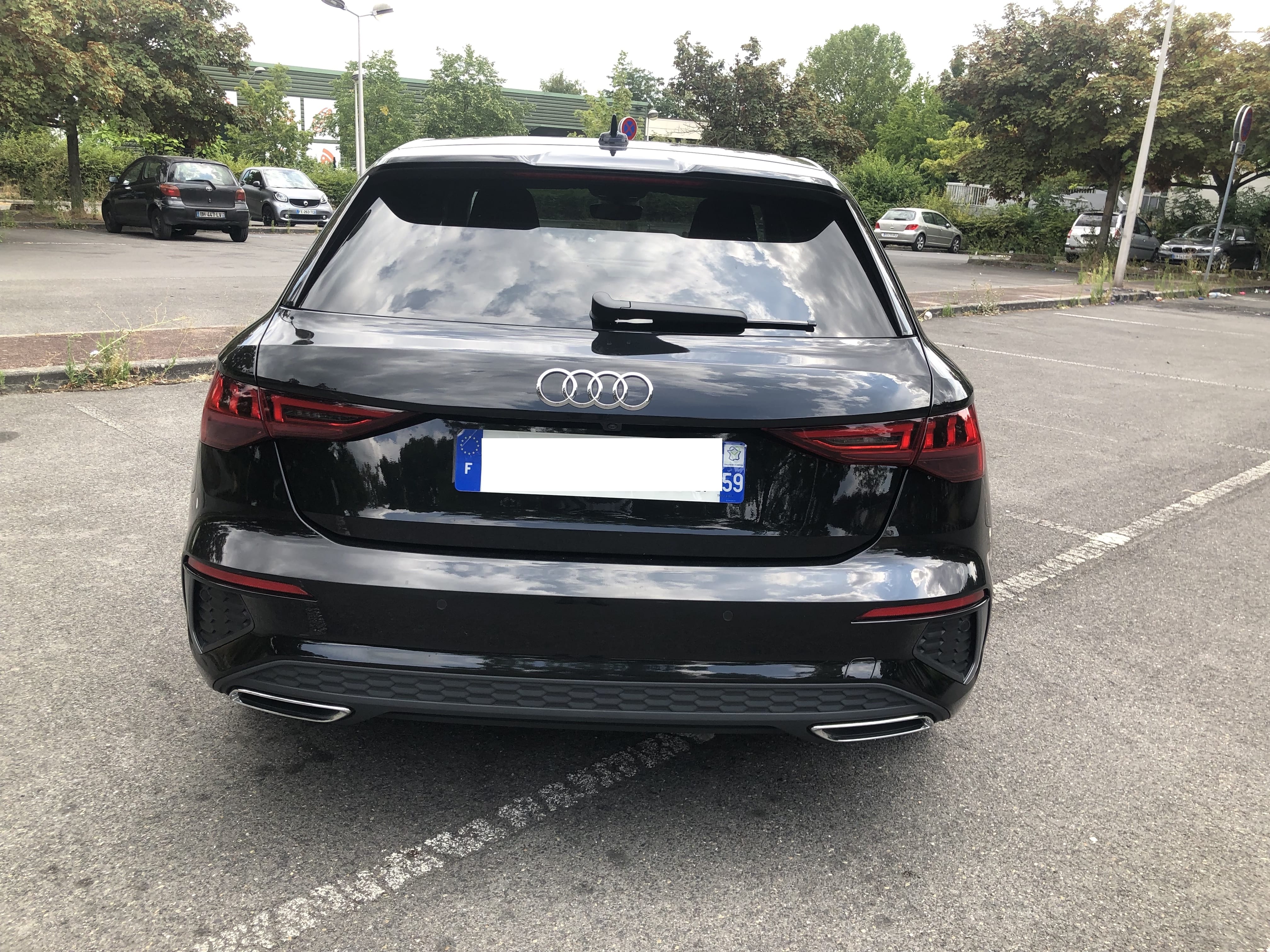 Audi A3 Sportback avec Pneus neige